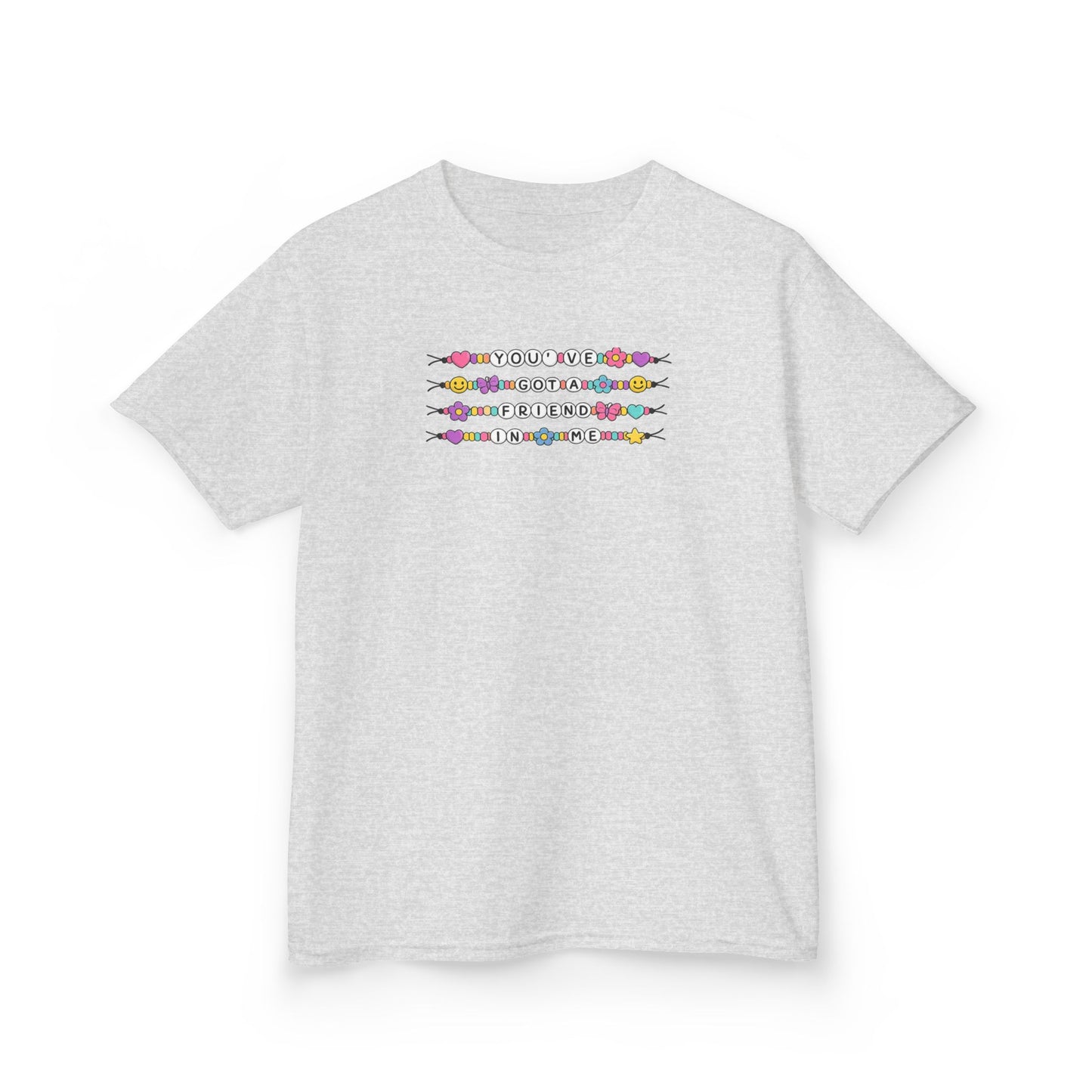 Kids Tee — Colorful Friendship Bracelet Toy Themed