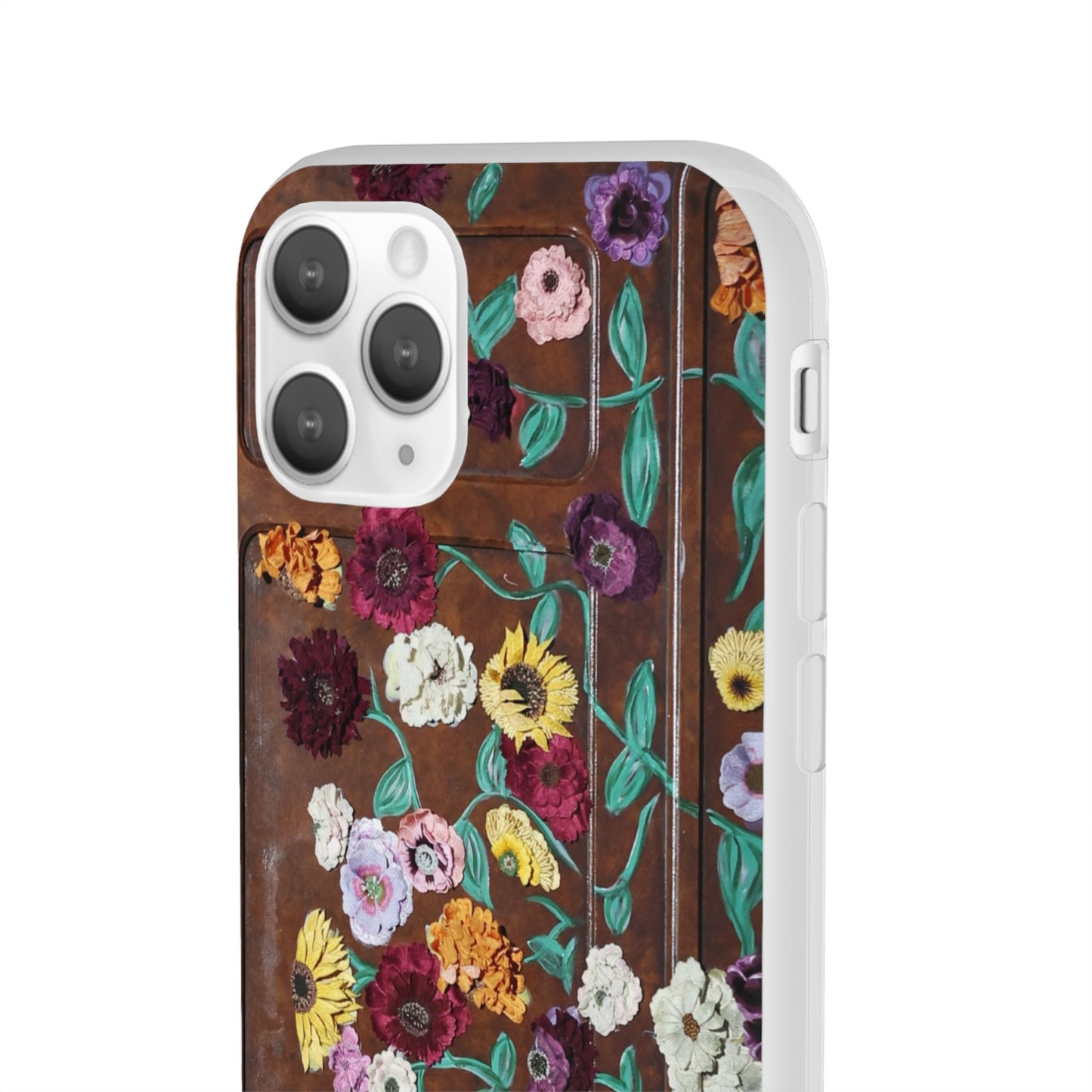 Surprise Song Flower Piano Phone Flexi Cases