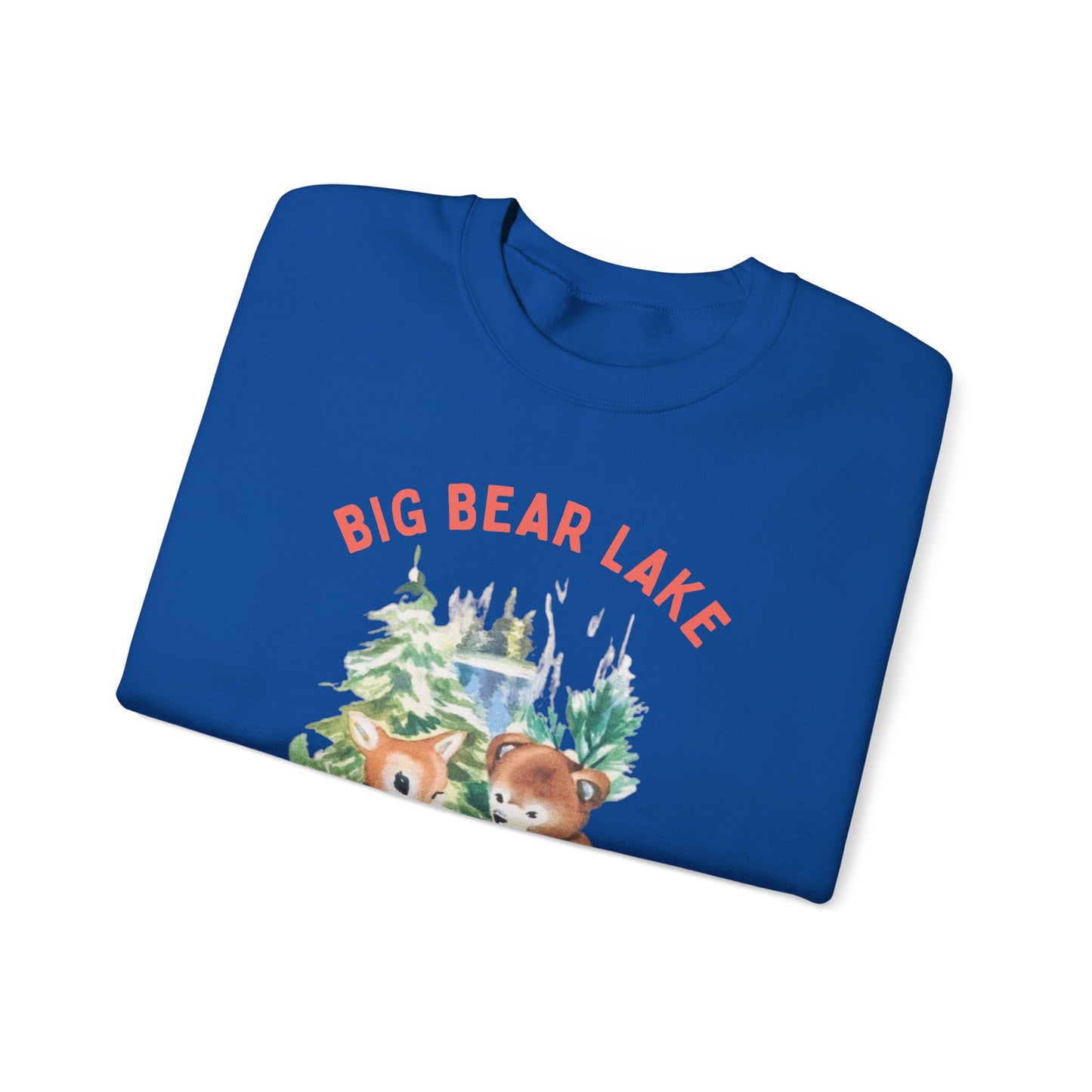 Big Bear Lake Unisex Heavy Blend™ Crewneck Sweatshirt