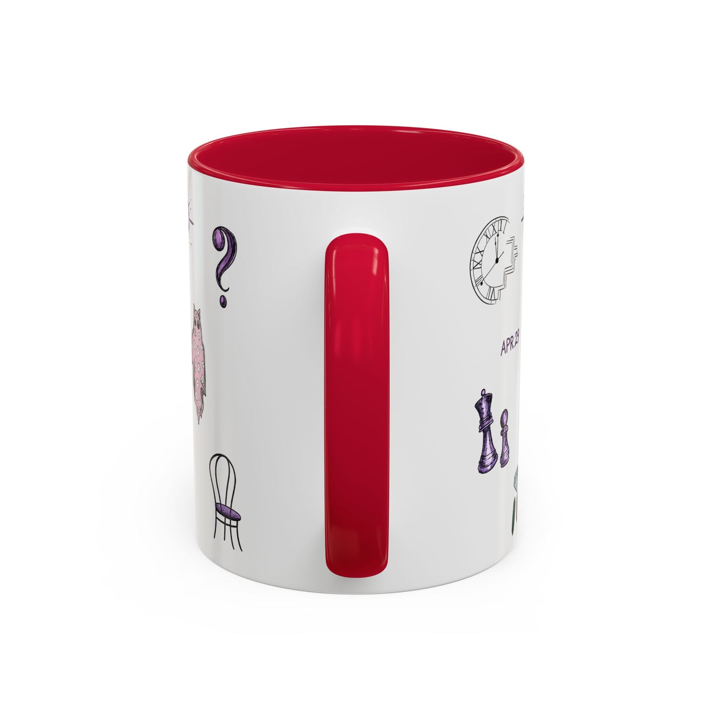 Midnights Icons Coffee Mug — Cute Illustrated Symbol Collage (11oz)