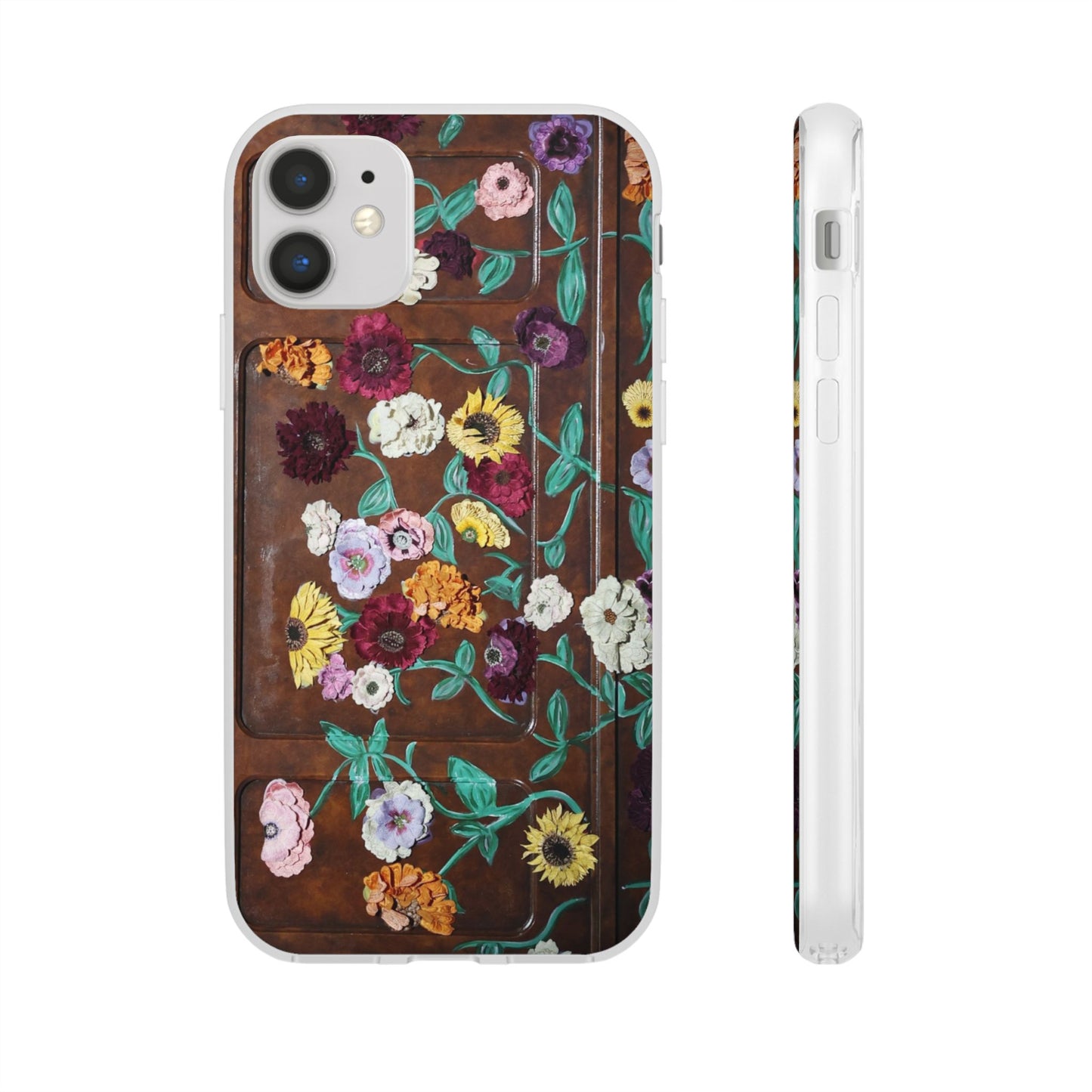 Surprise Song Flower Piano Phone Flexi Cases