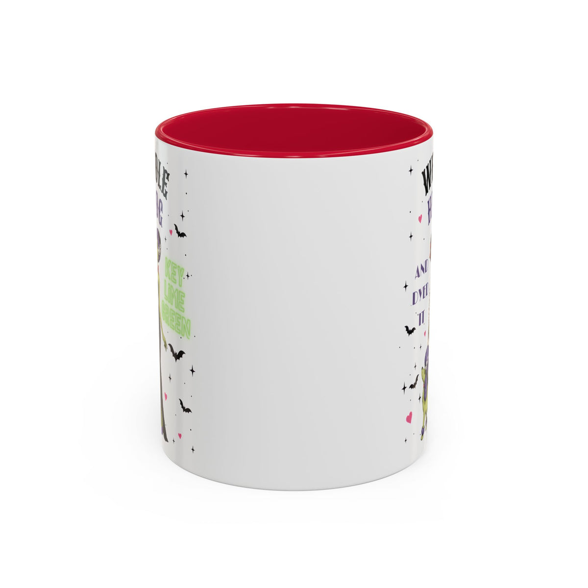 Monster Brides Dog Walk Mug — 11 oz Coffee Cup Lesbian Couple