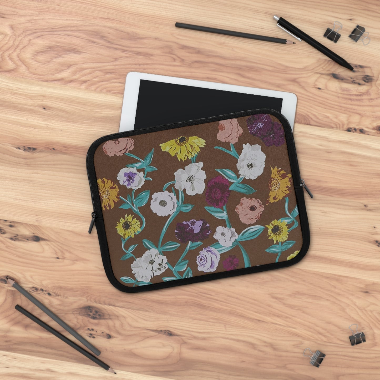 Surprise Song Piano Flowers - Vinyl Case Inspired - Laptop Sleeve