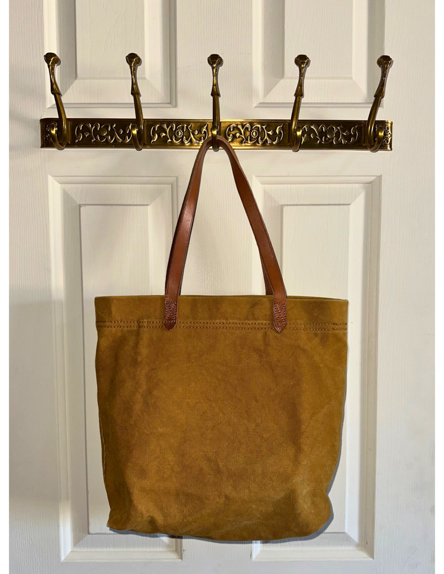 Preloved Madewell Canvas Transport Tote / Crossbody- Swiftie Style