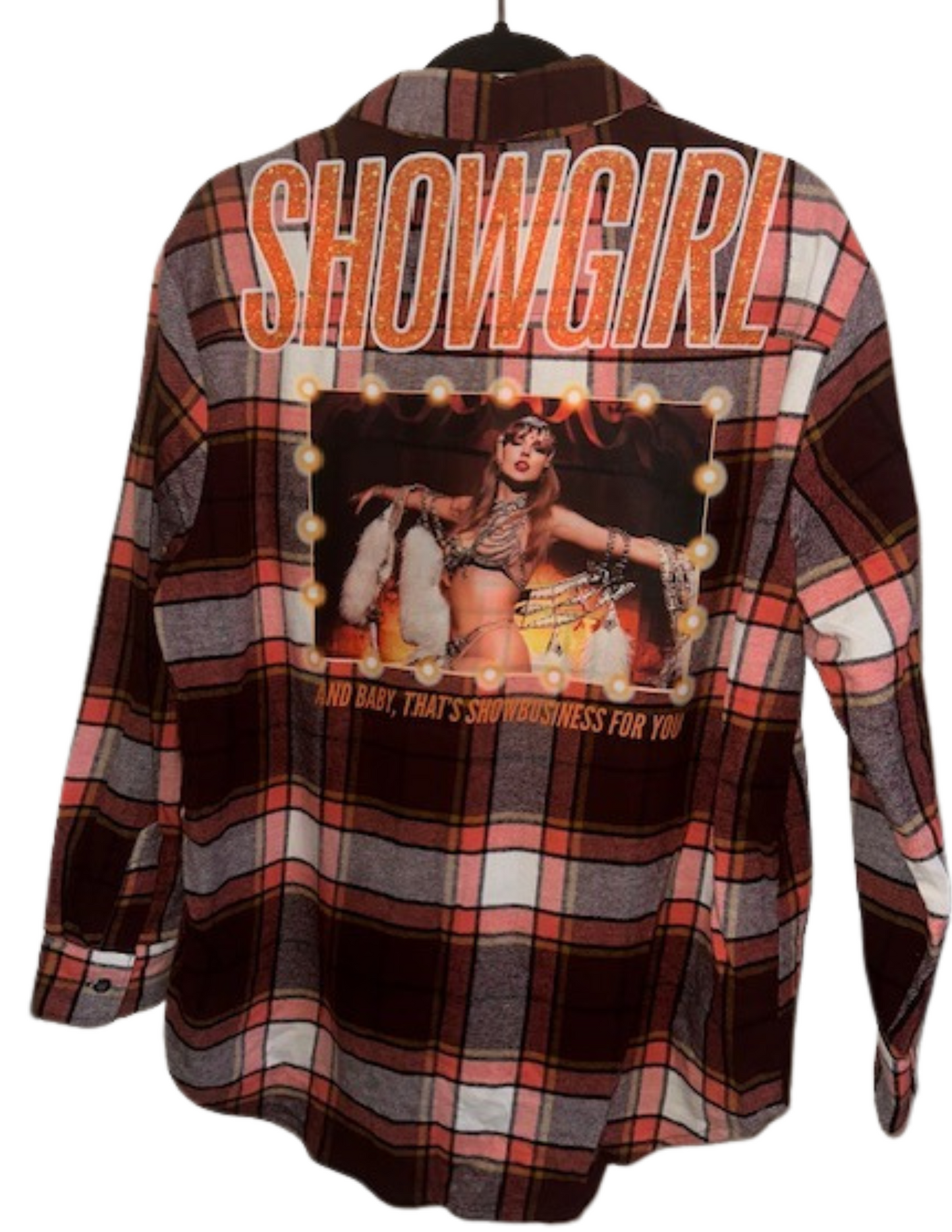 Made to Order Swiftie Upcycled Flannel Shirt