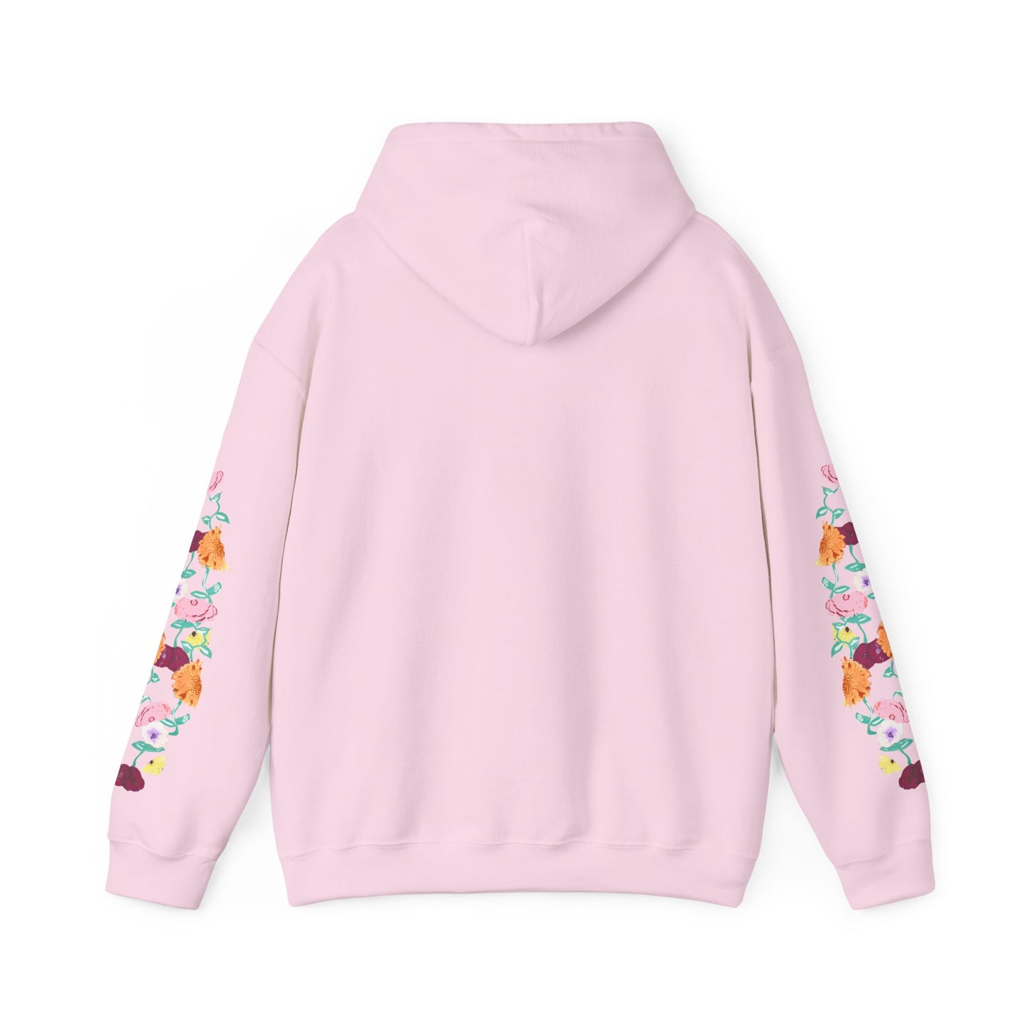 Acoustic Piano Floral Sleeve Hoodie