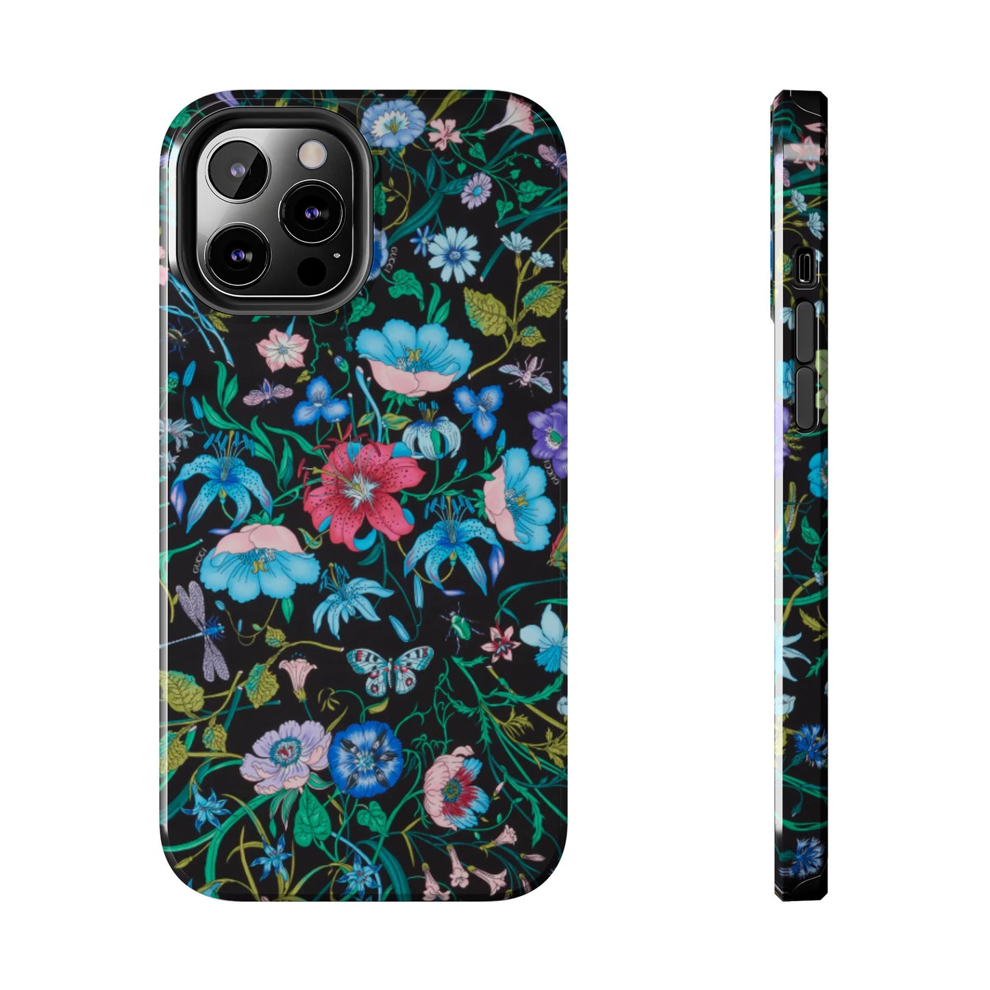 Vibrant Floral Tough Phone Case - Stylish and Durable Protection