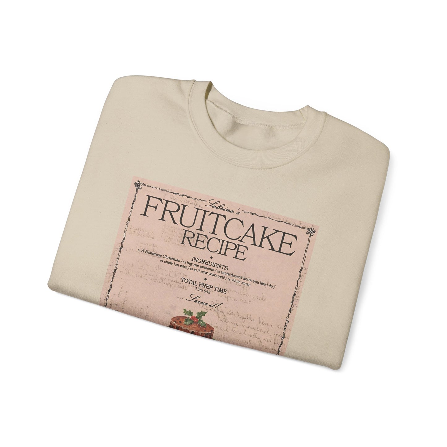 fruitcake recipe Unisex Heavy Blend™ Crewneck Sweatshirt