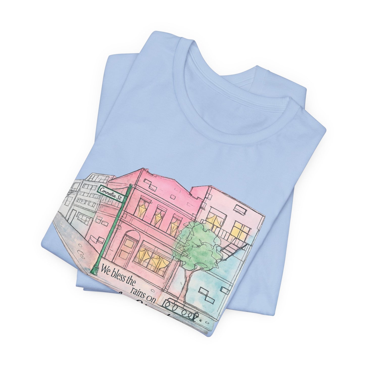 Cornelia Street Illustration Solid Tee