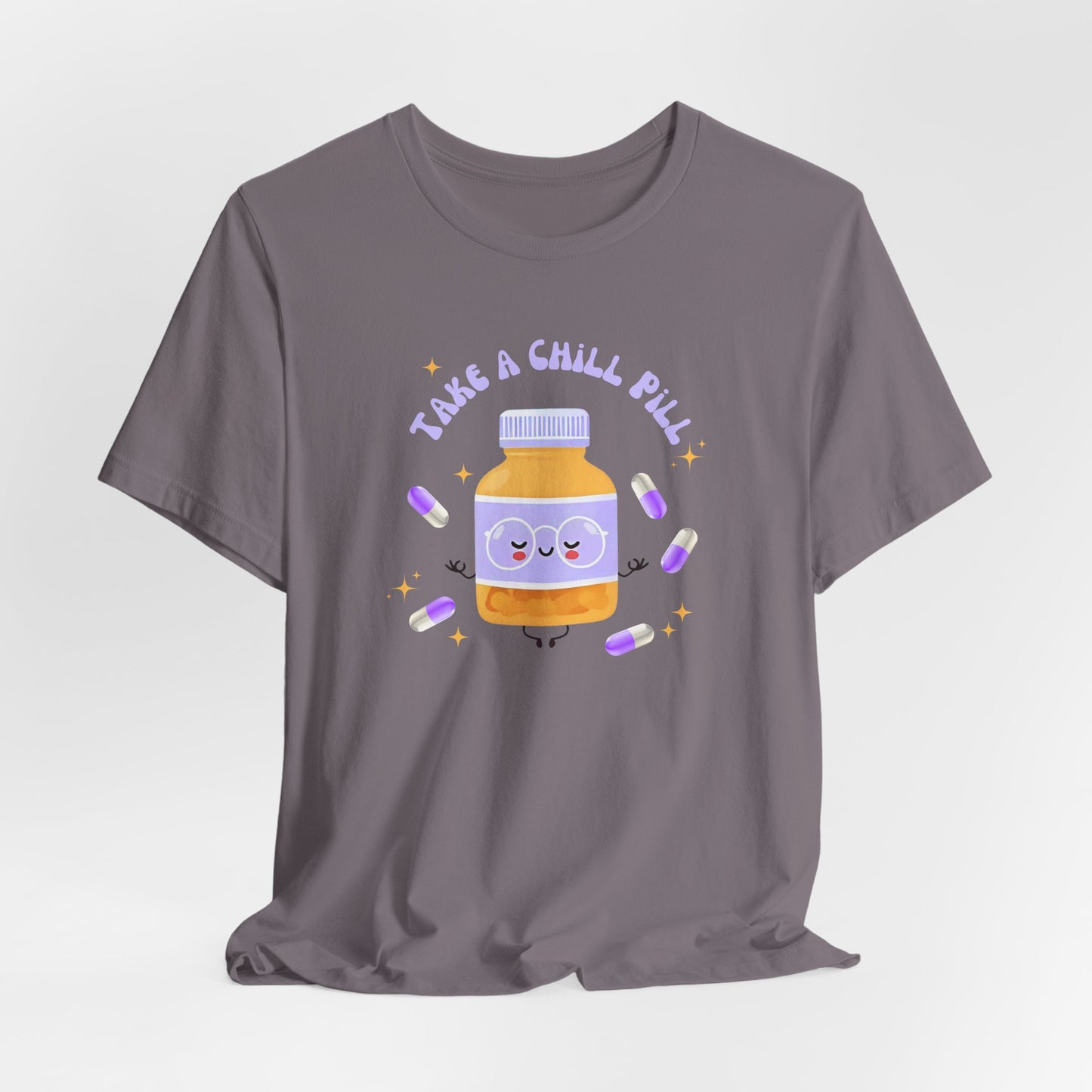 take a chill pill - Unisex Jersey Short Sleeve Tee