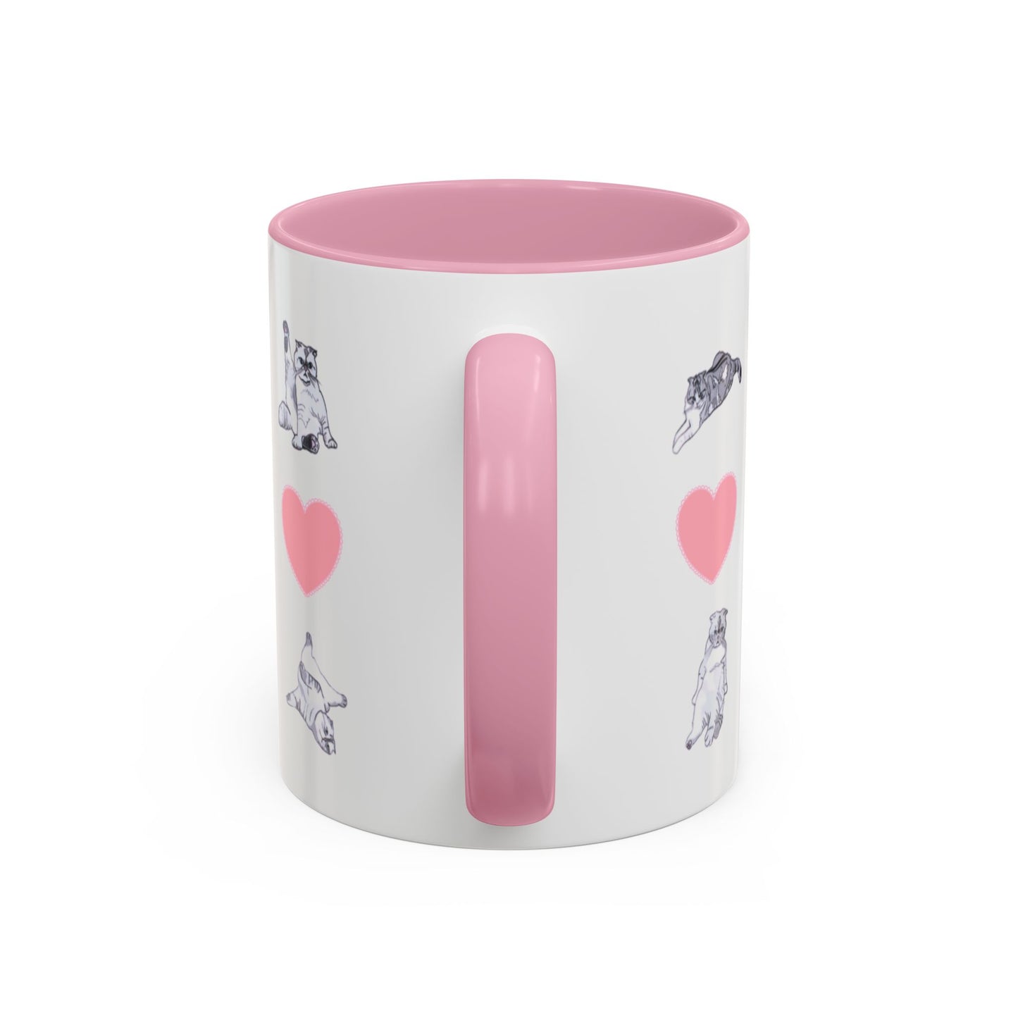coquette cats - Colorful Mugs (11oz)