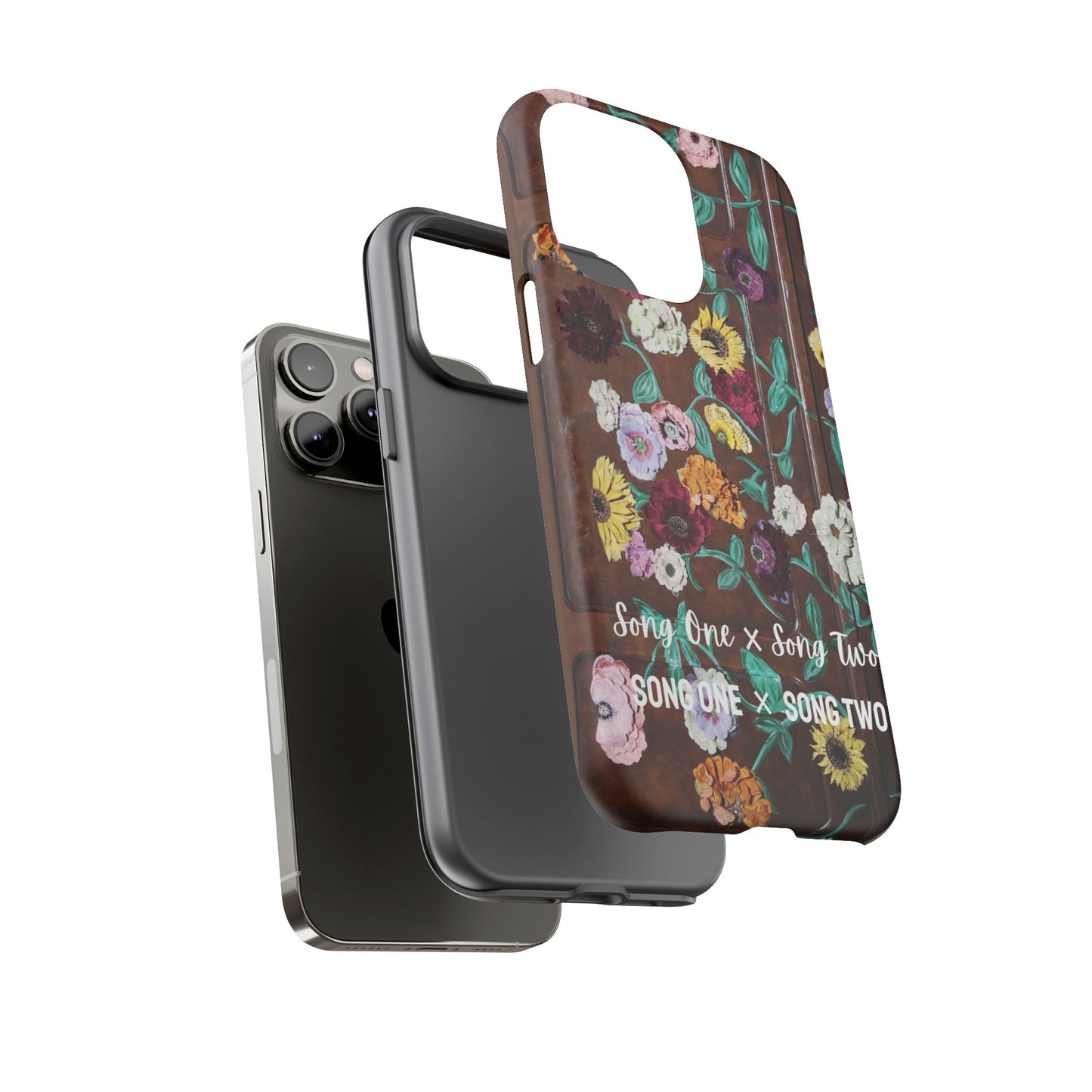 CUSTOMIZABLE with Surprise Song Titles - Surprise Song Floral Piano - Tough Cases