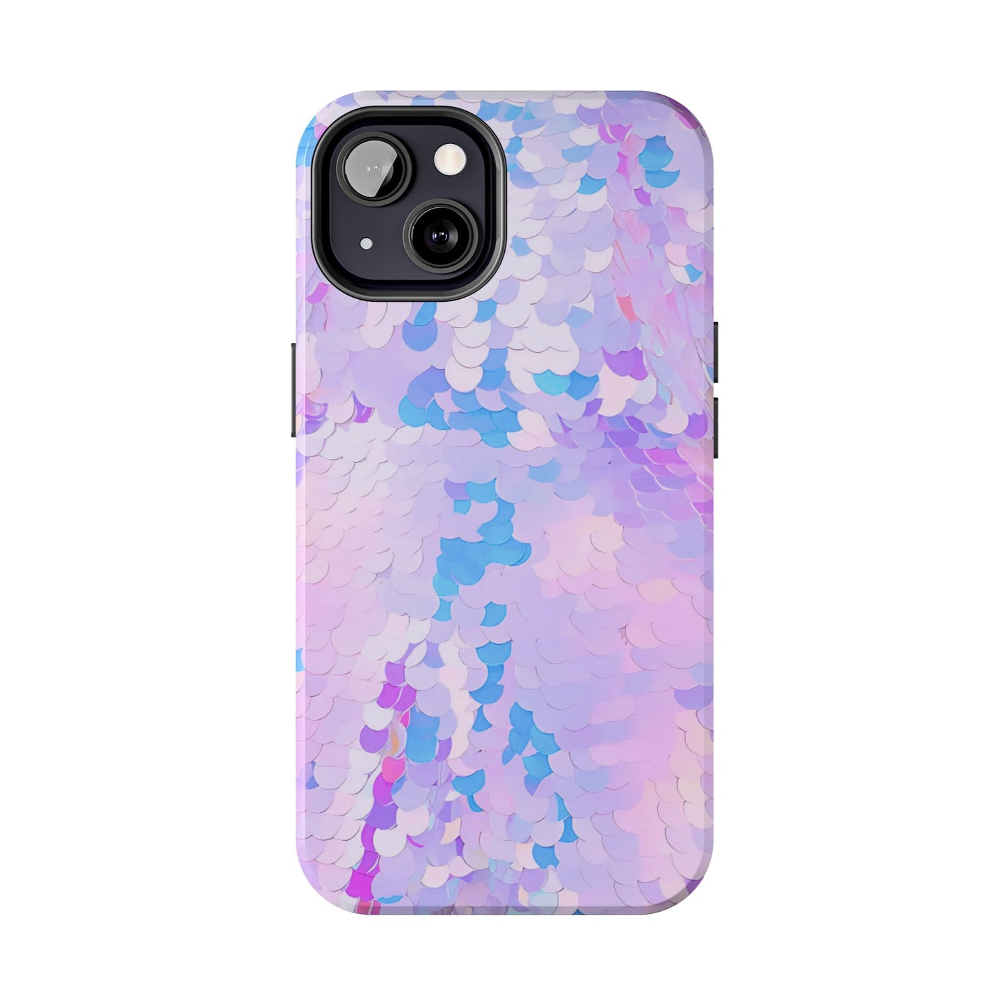 Colorful Sequin Romper Tough Phone Case - Stylish Protection for Your Device