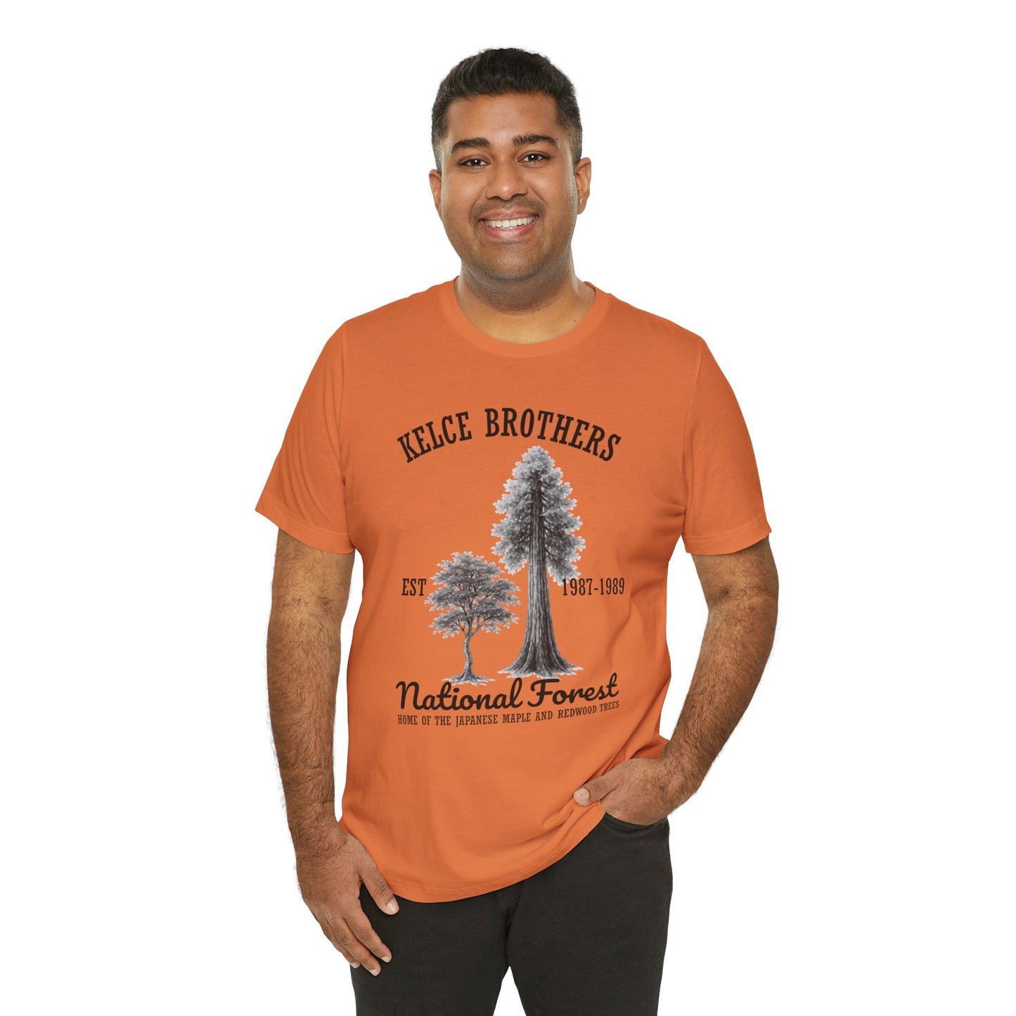 Kelce Brothers National Forest Tee - Unisex Jersey Short Sleeve T-Shirt