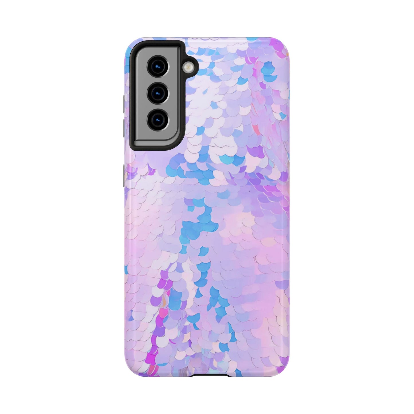 Colorful Sequin Romper Tough Phone Case - Stylish Protection for Your Device