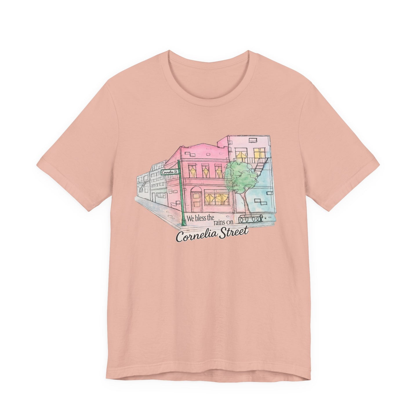 Cornelia Street Illustration Solid Tee