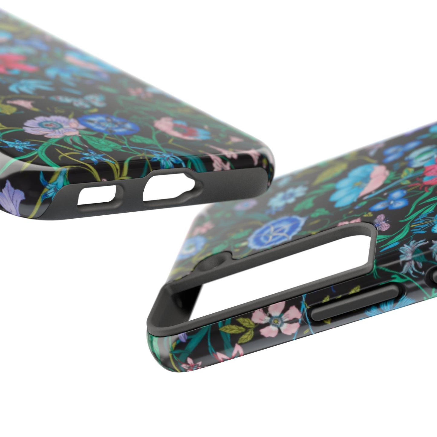 Vibrant Floral Tough Phone Case - Stylish and Durable Protection