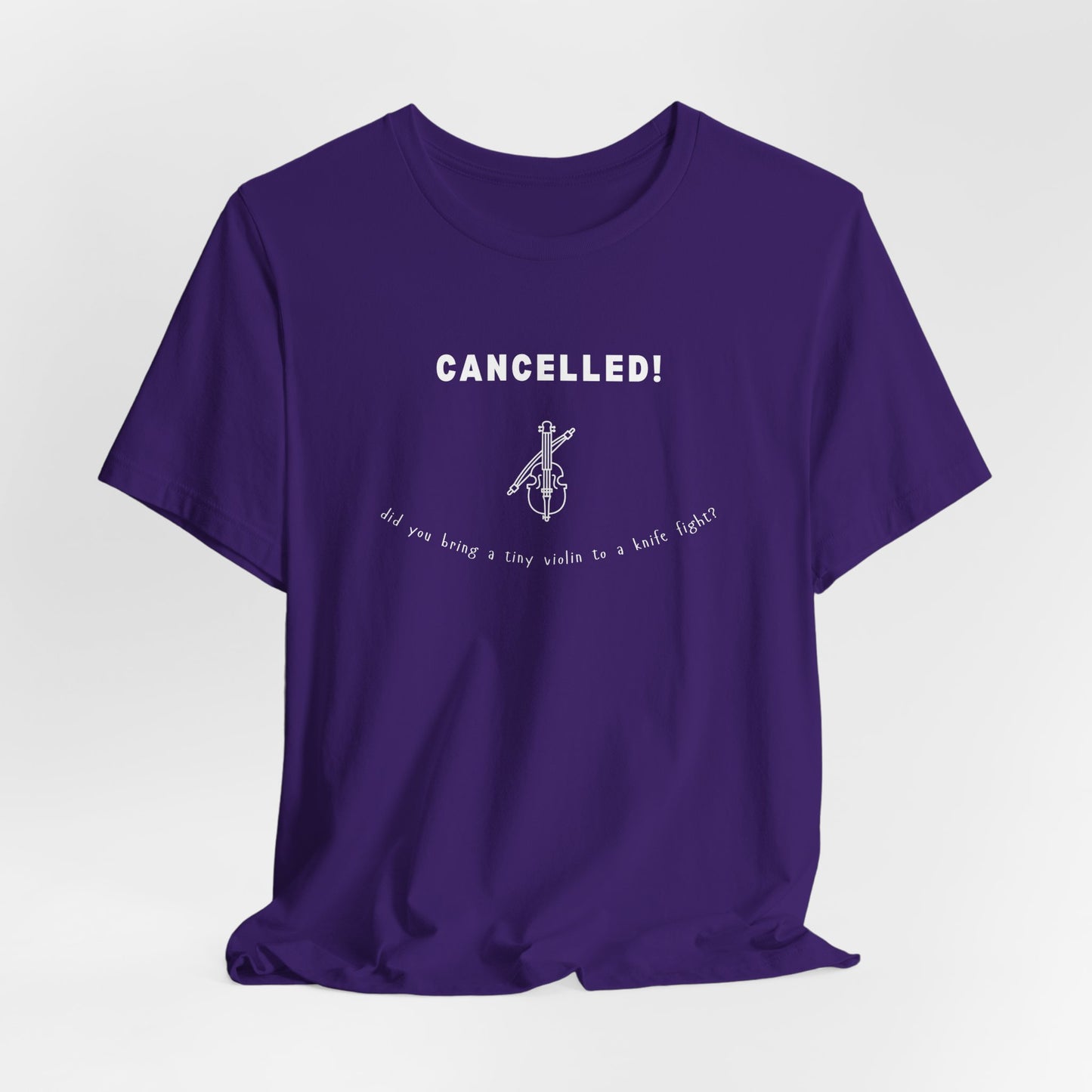 Cancelled! Tiny Violin Tee!