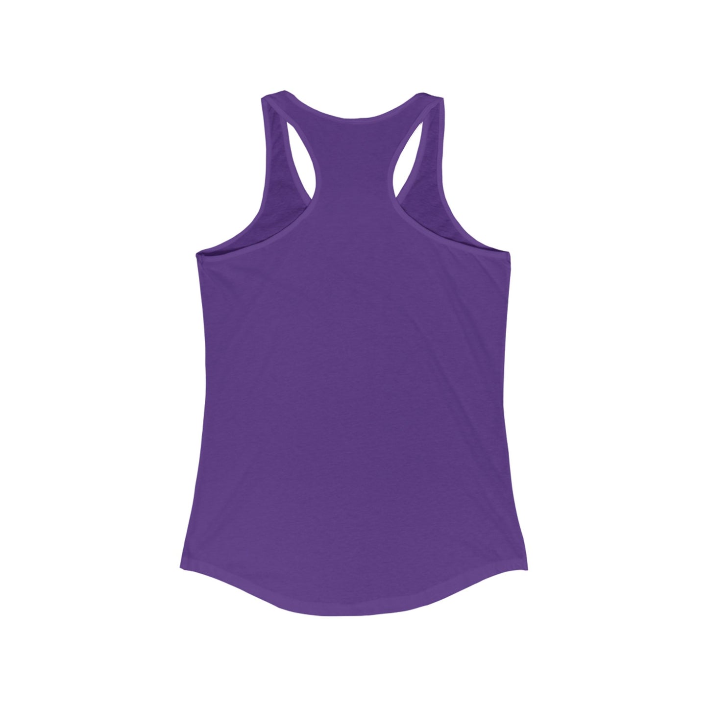 just a girl who loves her dogs - Women's Ideal Racerback Tank Top - Comfortable Summer Essential, Yoga, Workout, Casual Wear, Gift for Fitness Lovers
