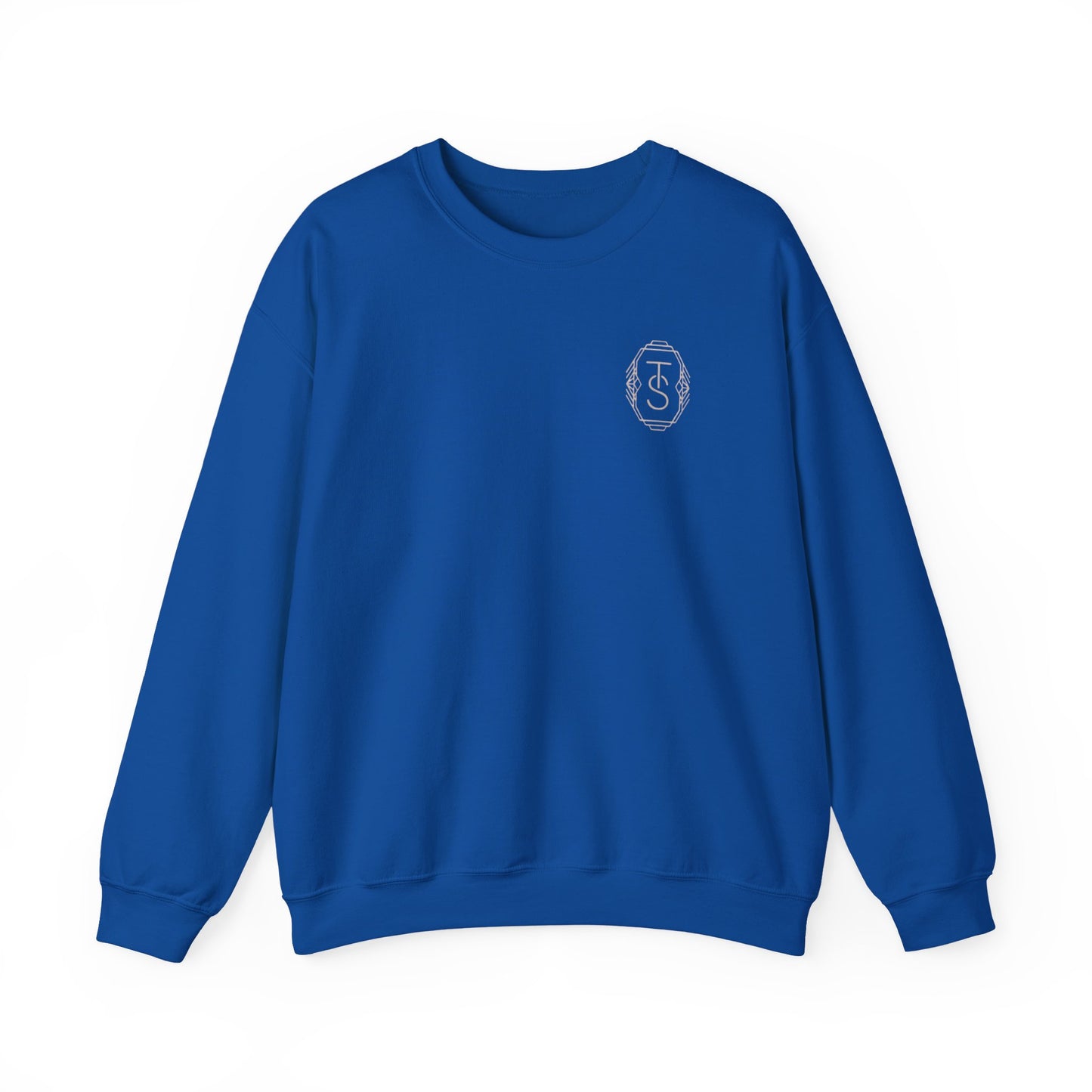 Initials Emblem Crewneck Sweatshirt
