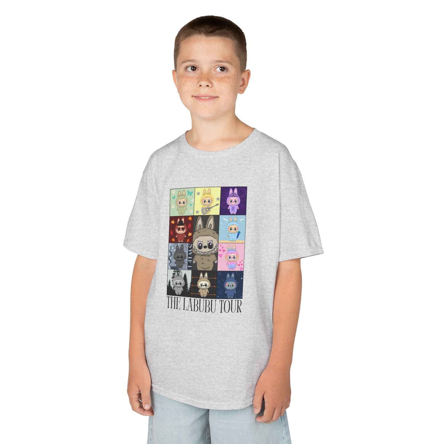 Kids Character Era Tee, Fun Graphic T-Shirt for Animal Lovers, Perfect Birthday Gift, Playful Wear for Kids