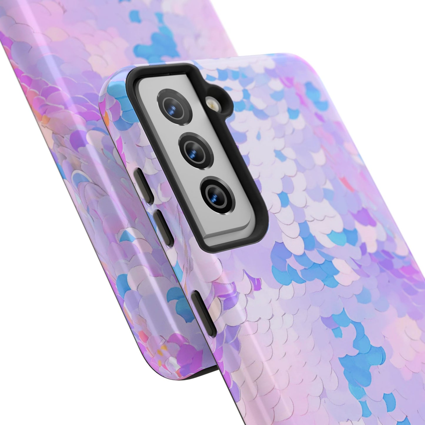 Colorful Sequin Romper Tough Phone Case - Stylish Protection for Your Device