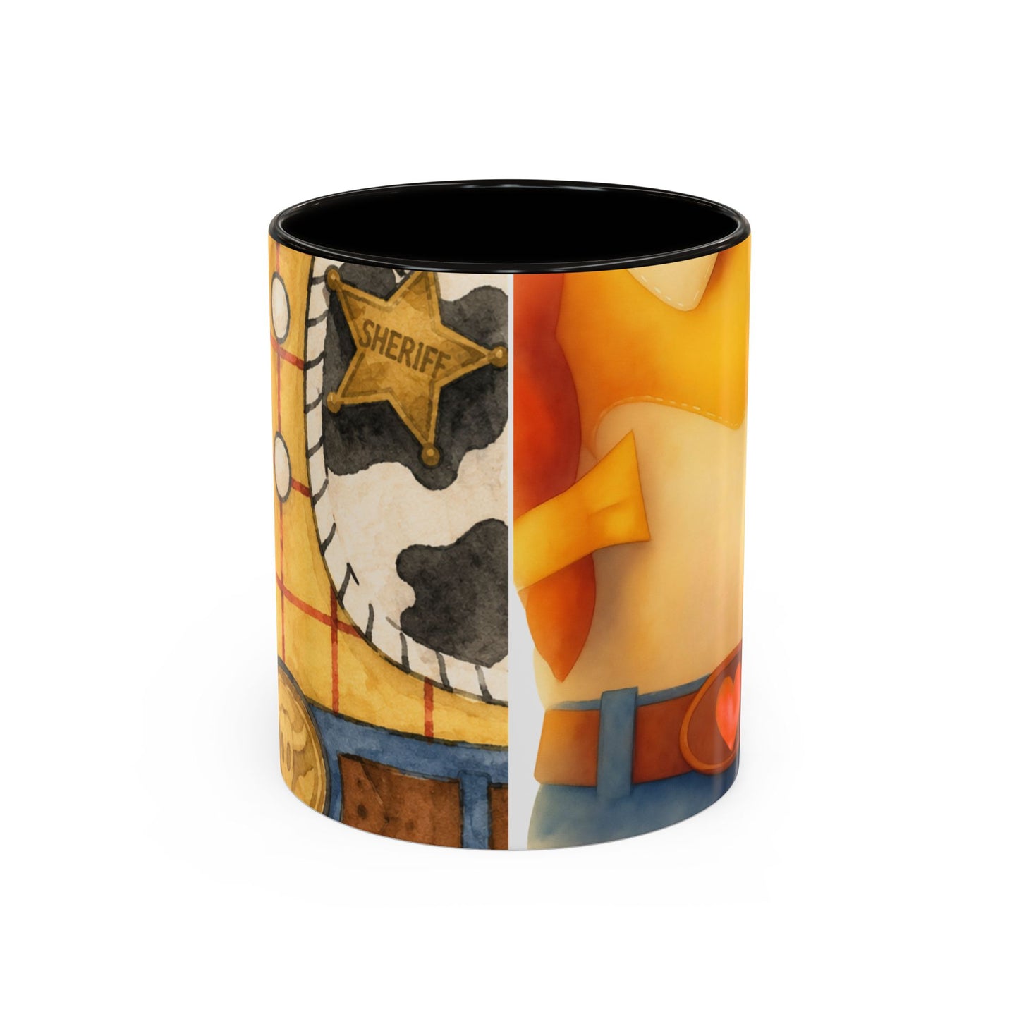 Cowboy/Cowgirl Front/Back Mug — Colorful 11oz