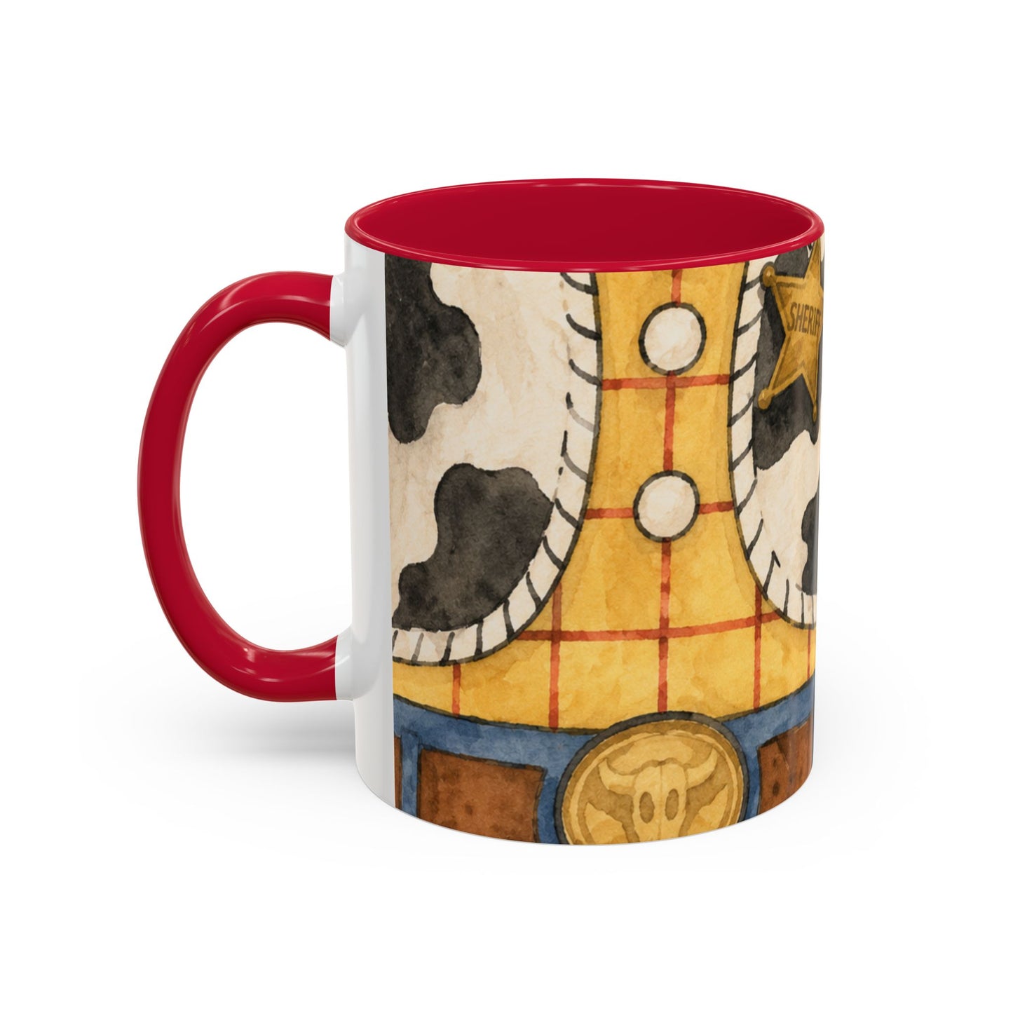 Cowboy/Cowgirl Front/Back Mug — Colorful 11oz