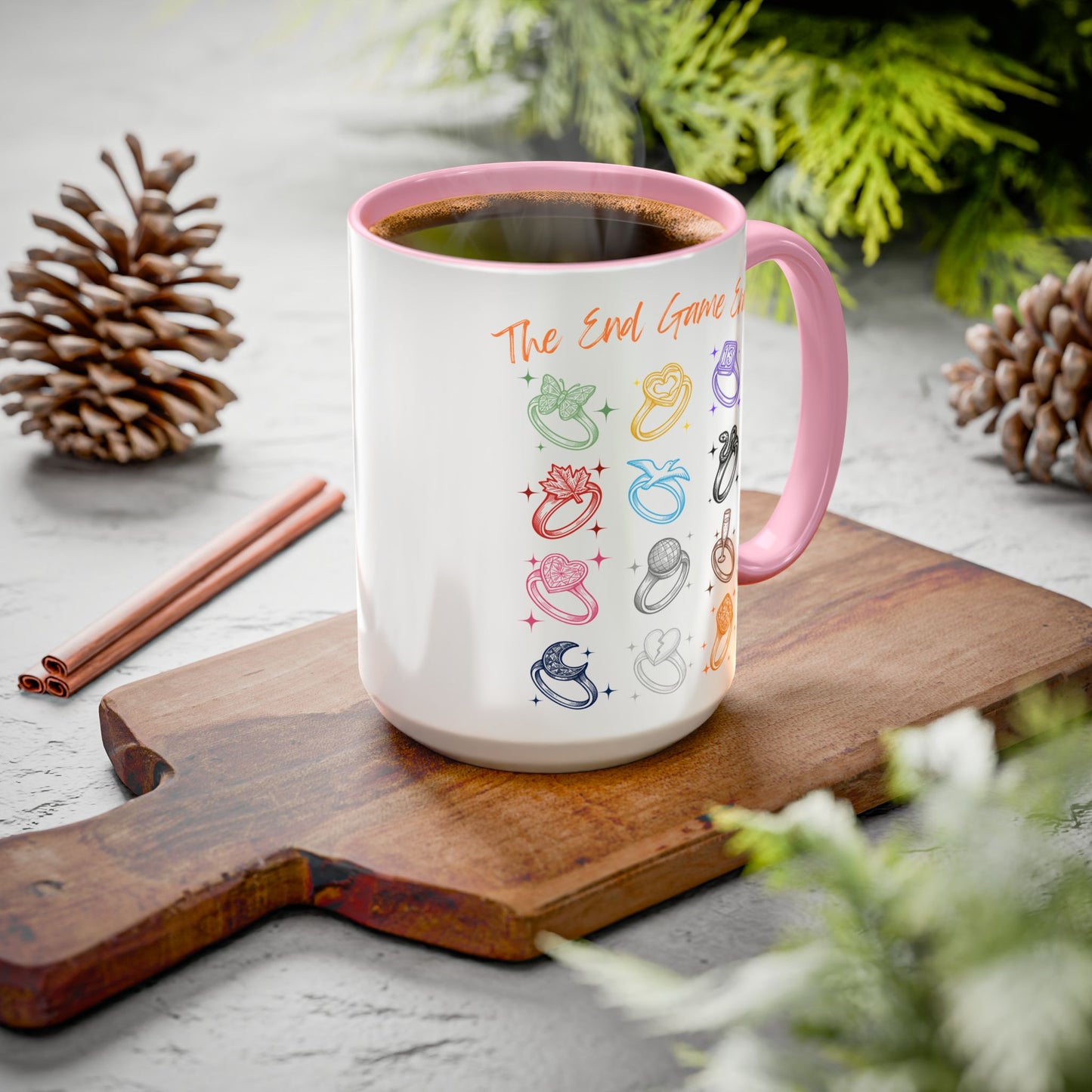 End Game Engagement Era Mugs | Unique Gift for Fans, Coffee Lovers, Home Decor, Birthday, and Celebration Occasions