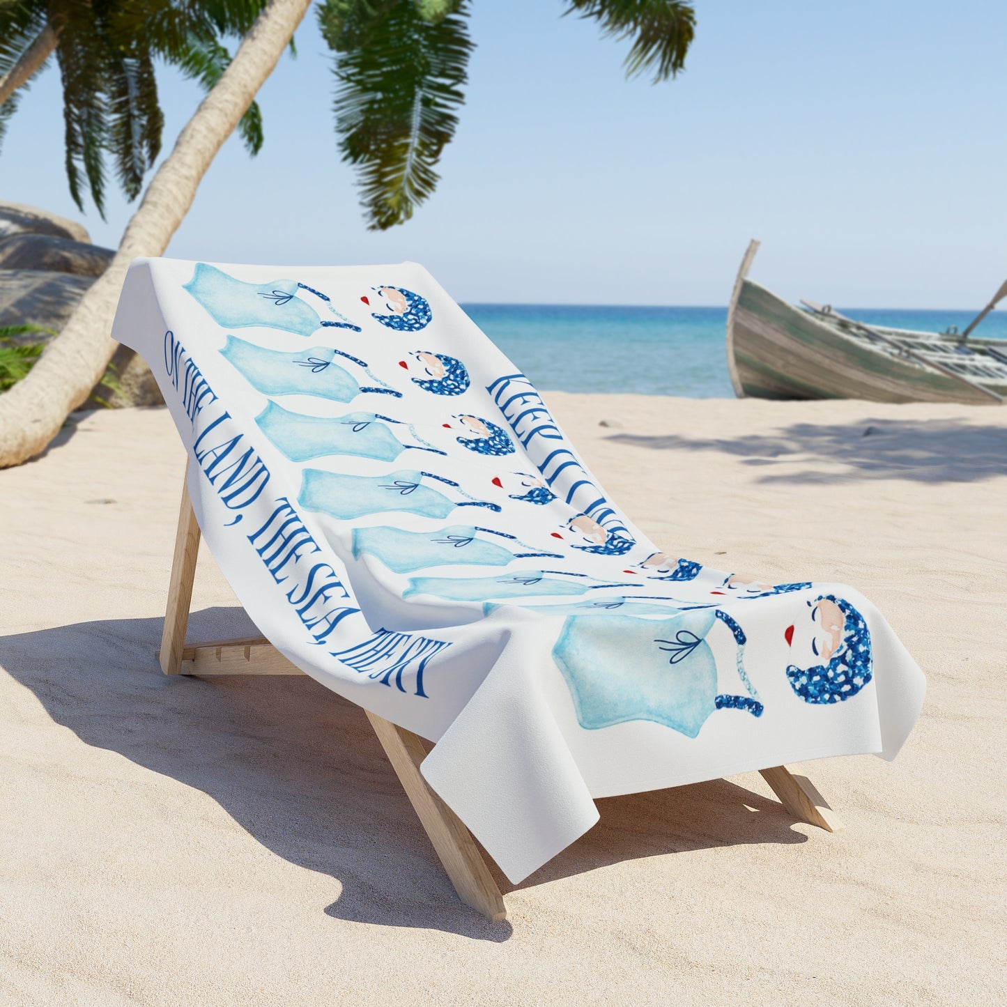 Keep it 100 Beach Towel