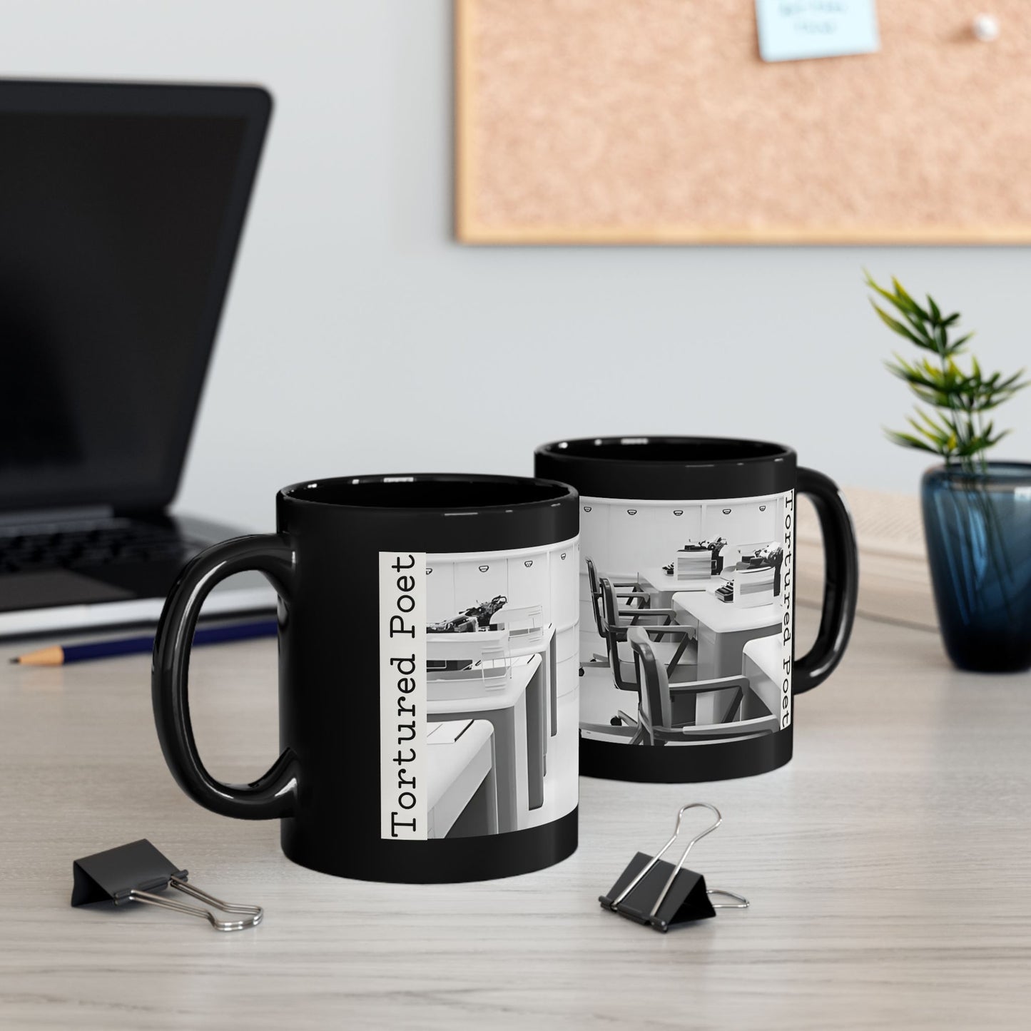 Poet Black Mug (11oz)