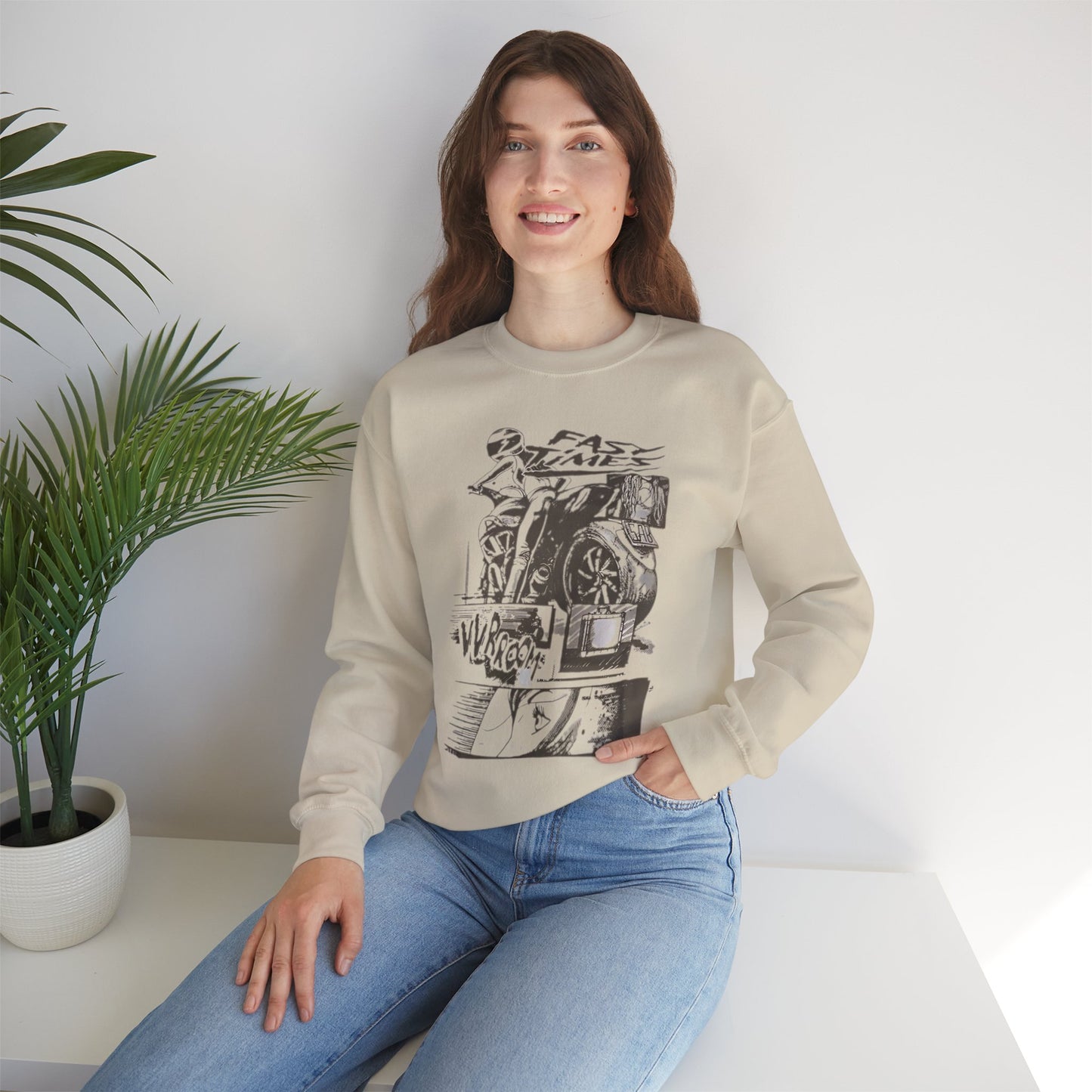 Fast Times Inspired - Unisex Heavy Blend™ Crewneck Sweatshirt