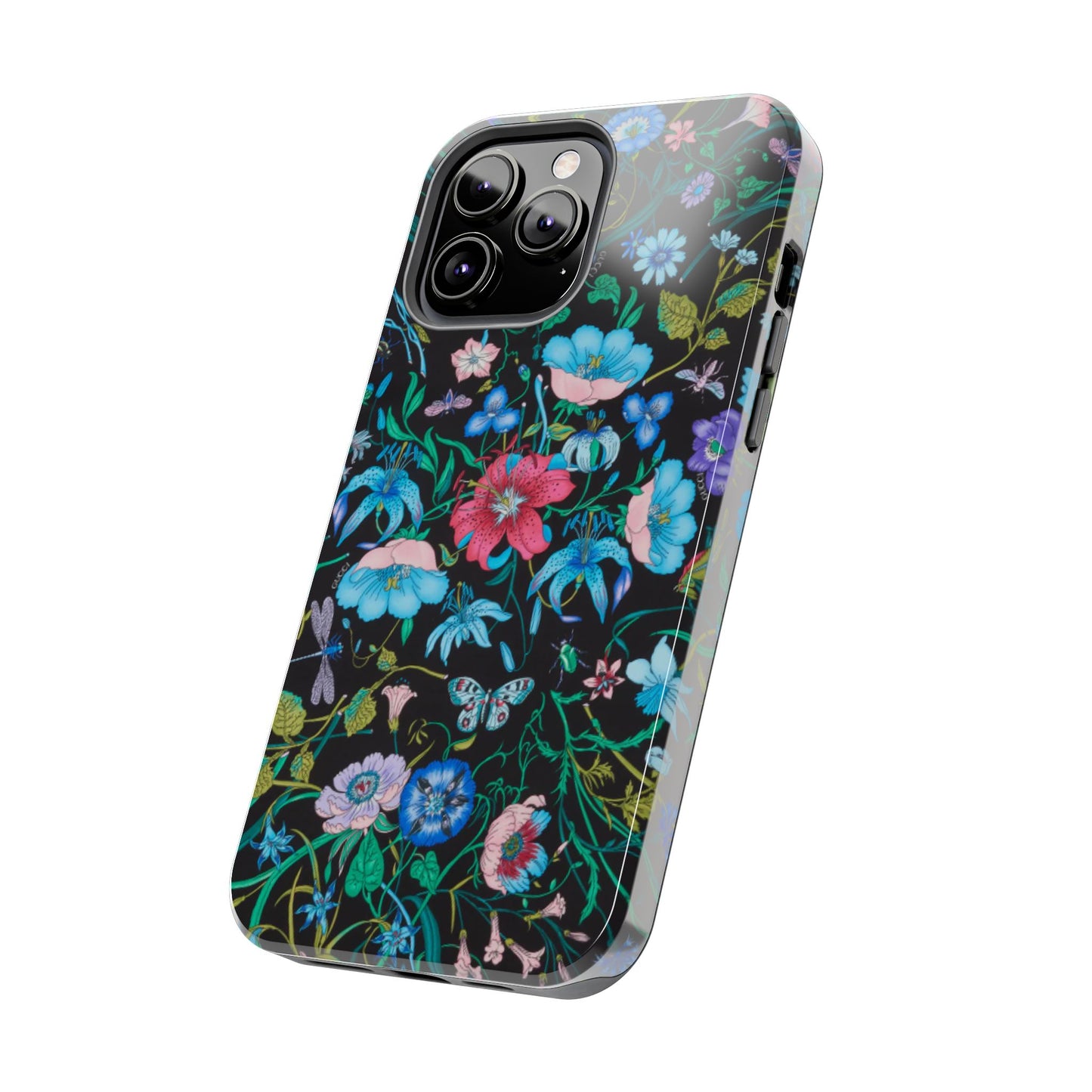 Vibrant Floral Tough Phone Case - Stylish and Durable Protection