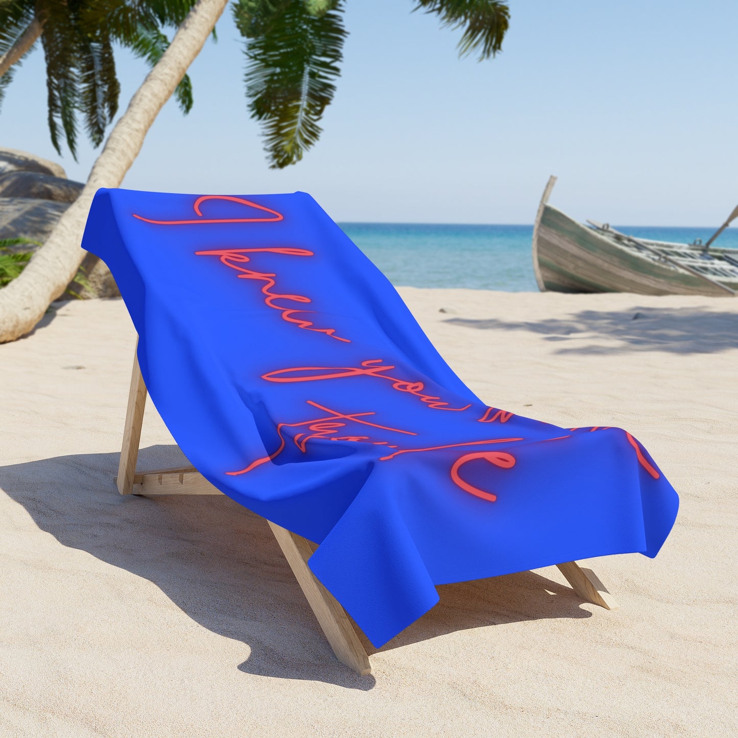 Trouble Beach Towel