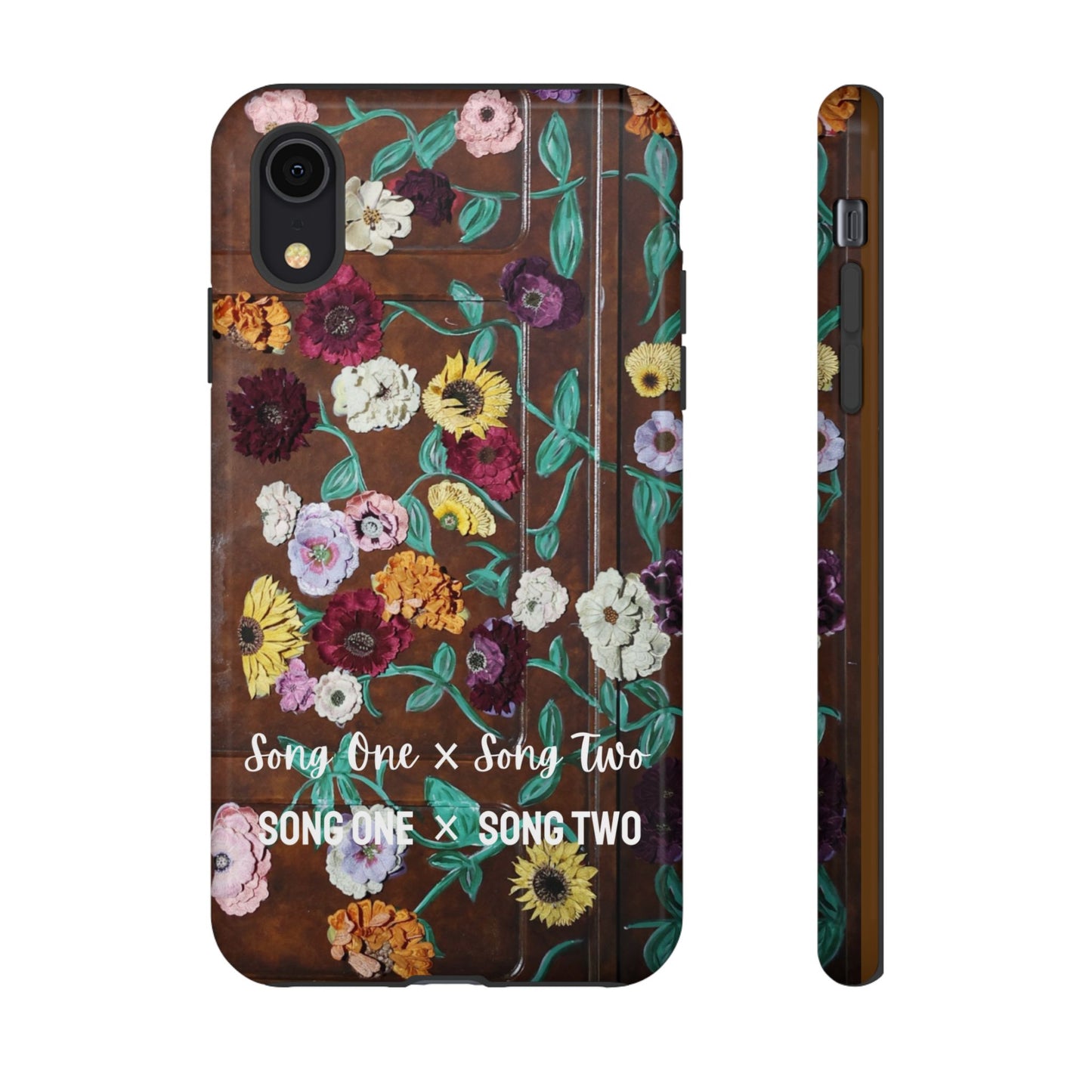 CUSTOMIZABLE with Surprise Song Titles - Surprise Song Floral Piano - Tough Cases