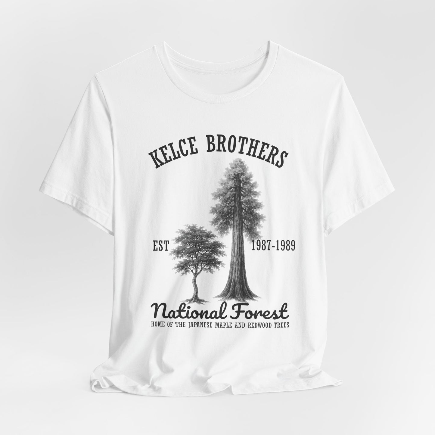 Kelce Brothers National Forest Tee - Unisex Jersey Short Sleeve T-Shirt