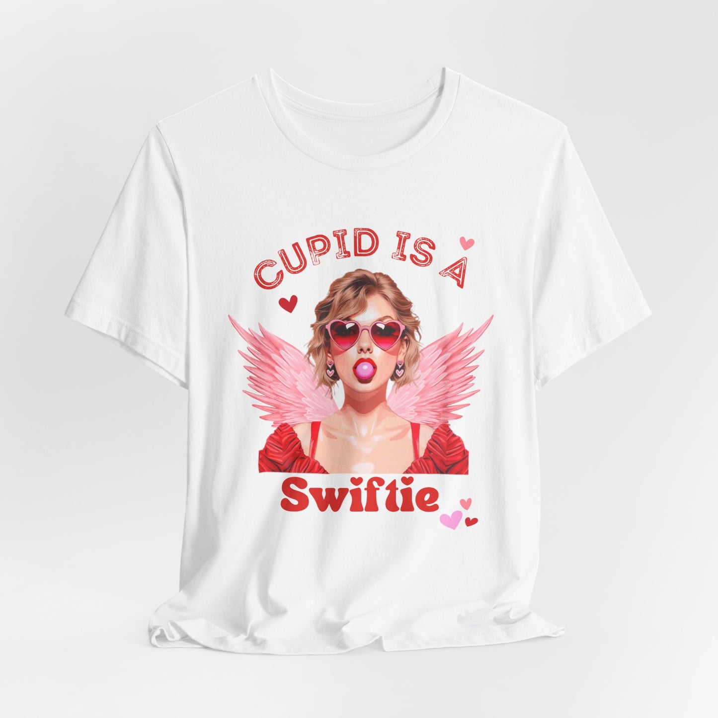 Cupid is a Swiftie - Unisex Jersey Short Sleeve Tee