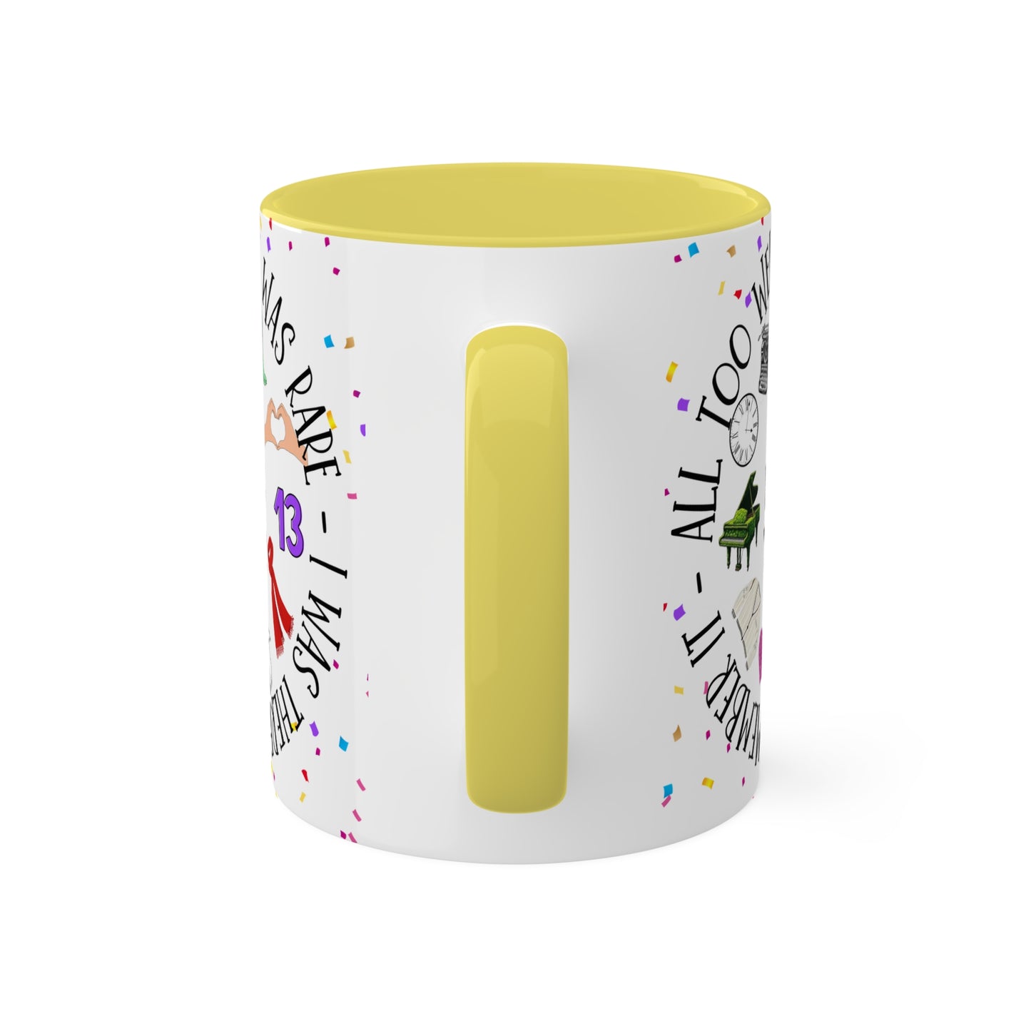 Concert Icons - I remember it all too well - Colorful Mugs, 11oz