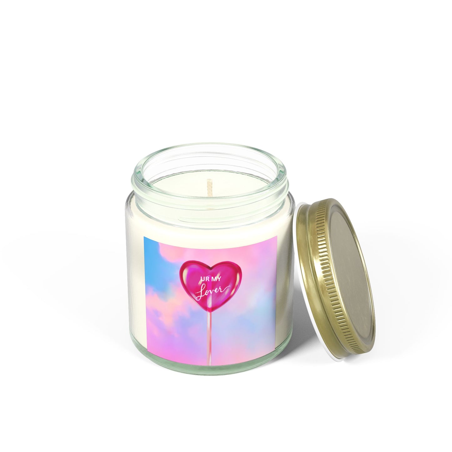 clouds - Scented Candles, Coconut Apricot Wax (4oz, 9oz)