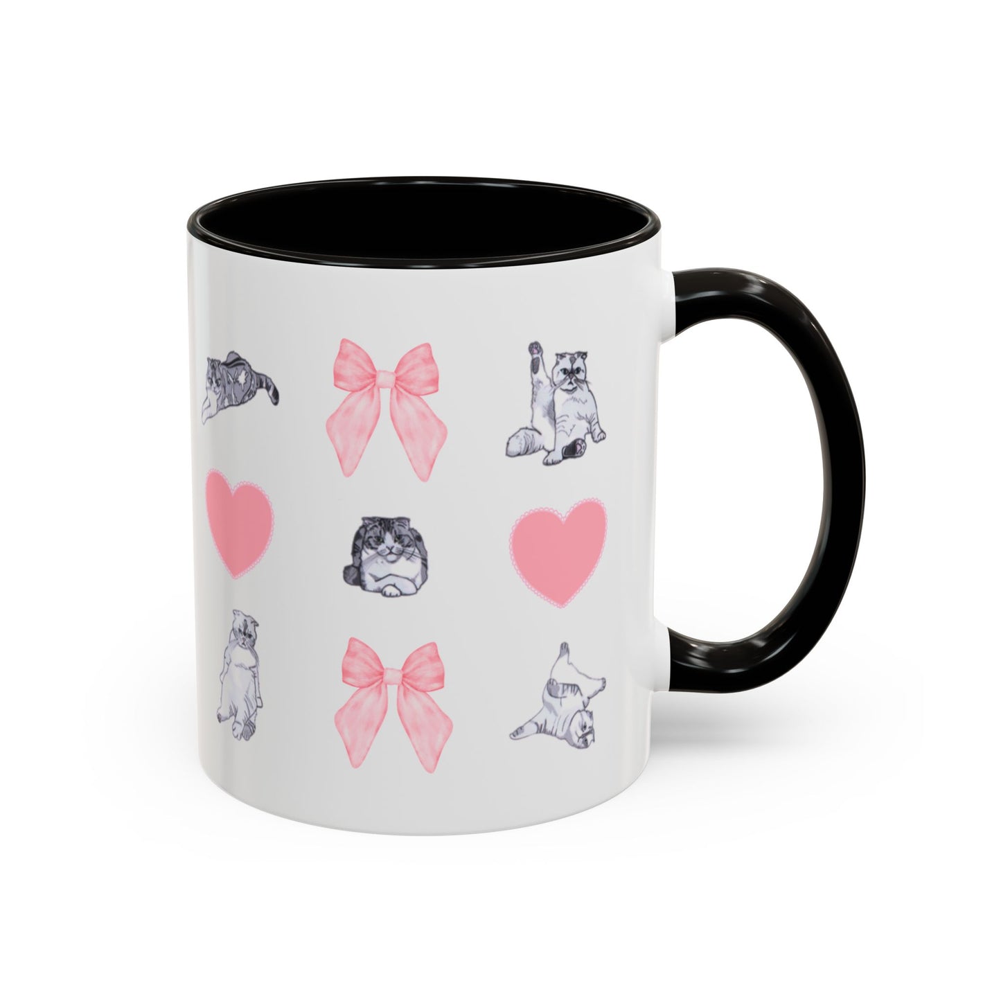 coquette cats - Colorful Mugs (11oz)