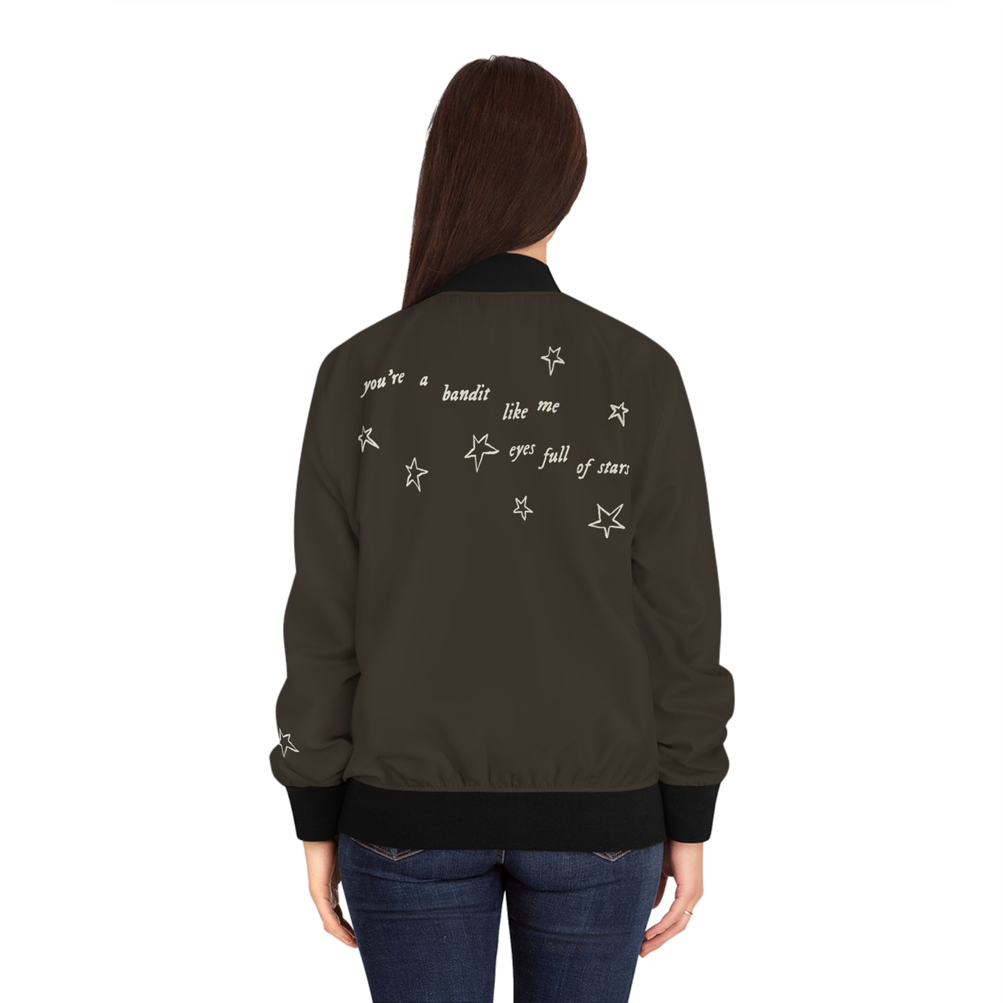 Eyes Full of Stars - Lightweight Women's Bomber Jacket