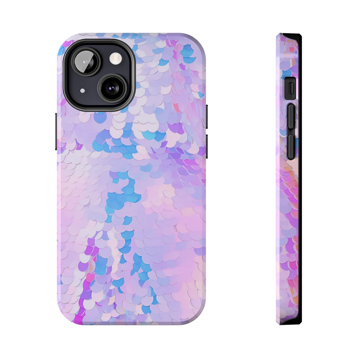 Colorful Sequin Romper Tough Phone Case - Stylish Protection for Your Device