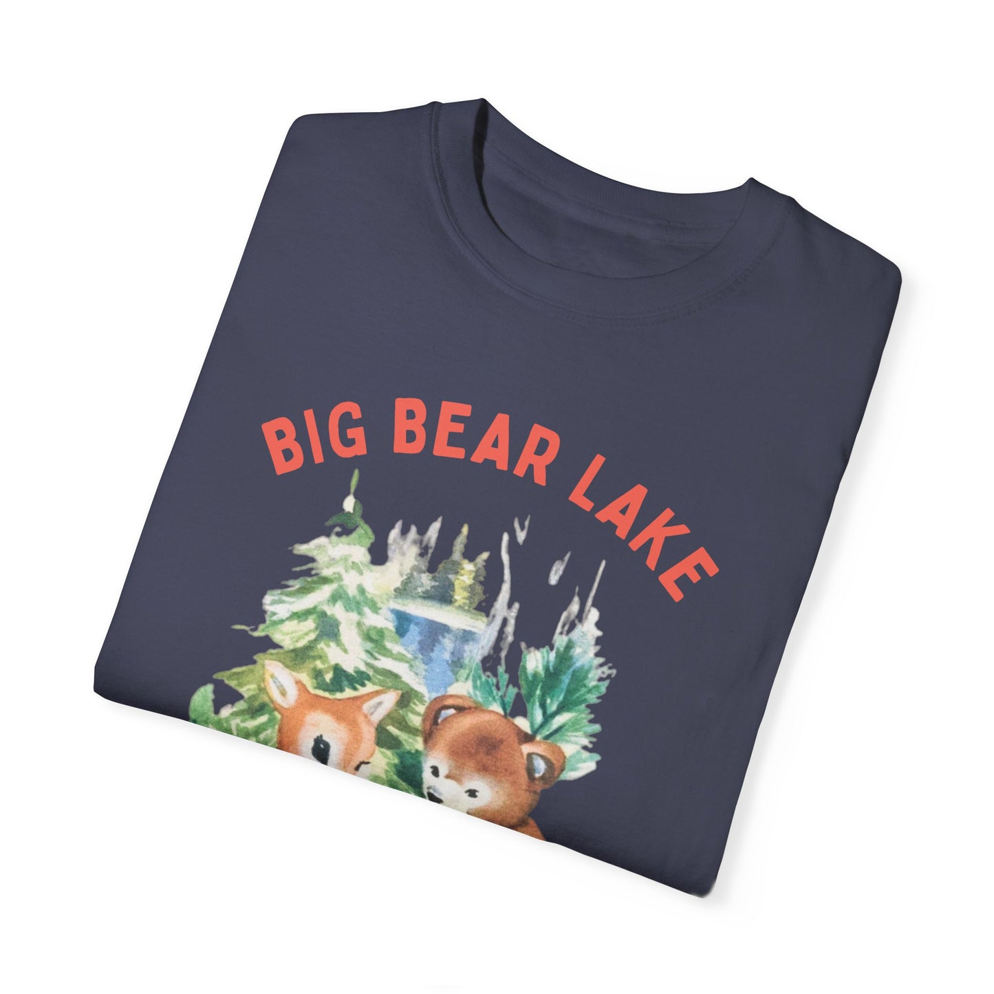 Big Bear Lake Unisex Garment-Dyed T-shirt
