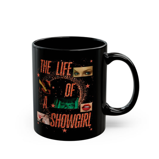 Showgirl Coffee Mug - Perfect for Music Lovers, Holiday Gifts, Home Decor, Unique Drinking Experience, Showbiz Enthusiasts