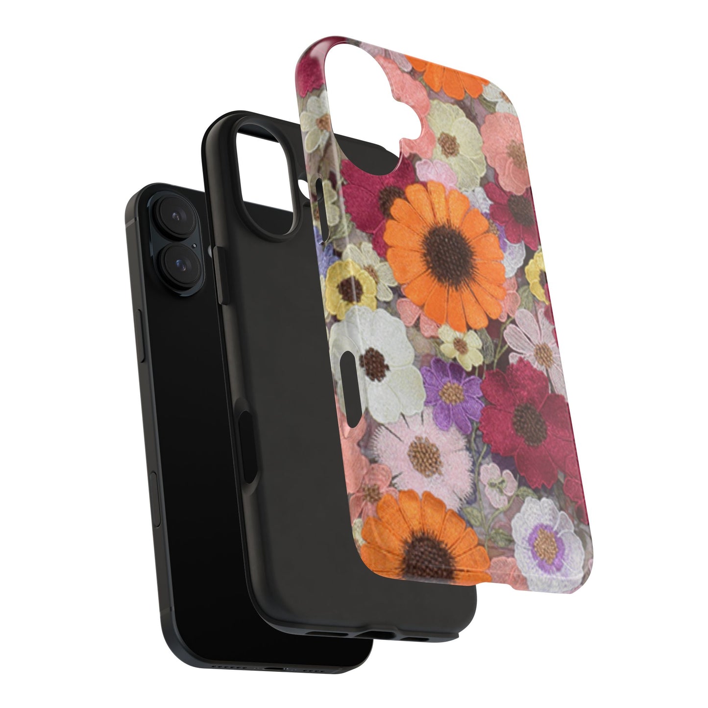 Swiftie Floral Tough Phone Case - Inspired by Tay's 2021 Grammy's Dress!