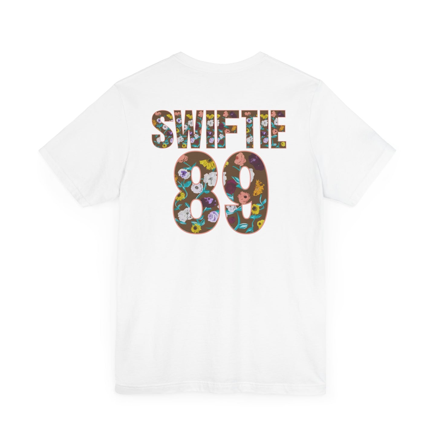 Floral Swiftie Tee - Unisex Jersey Short Sleeve T-Shirt