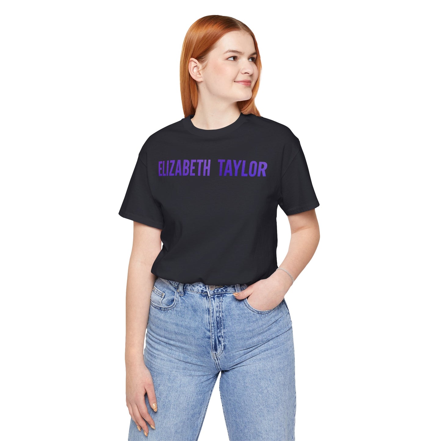 I'd Cry My Eyes Violet Front and Back Unisex Graphic Tee