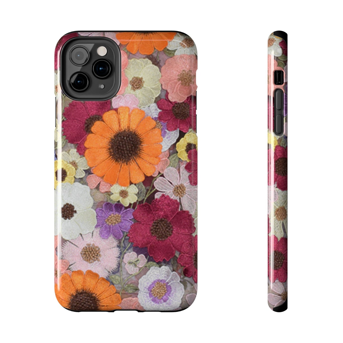 Swiftie Floral Tough Phone Case - Inspired by Tay's 2021 Grammy's Dress!