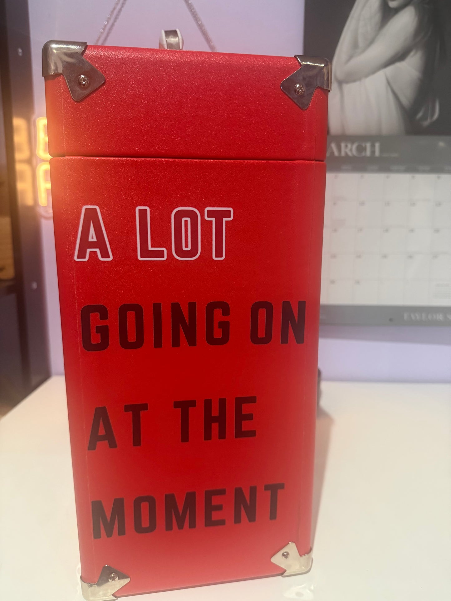 PREORDER RED Version 1 Vinyl Storage Case (12")