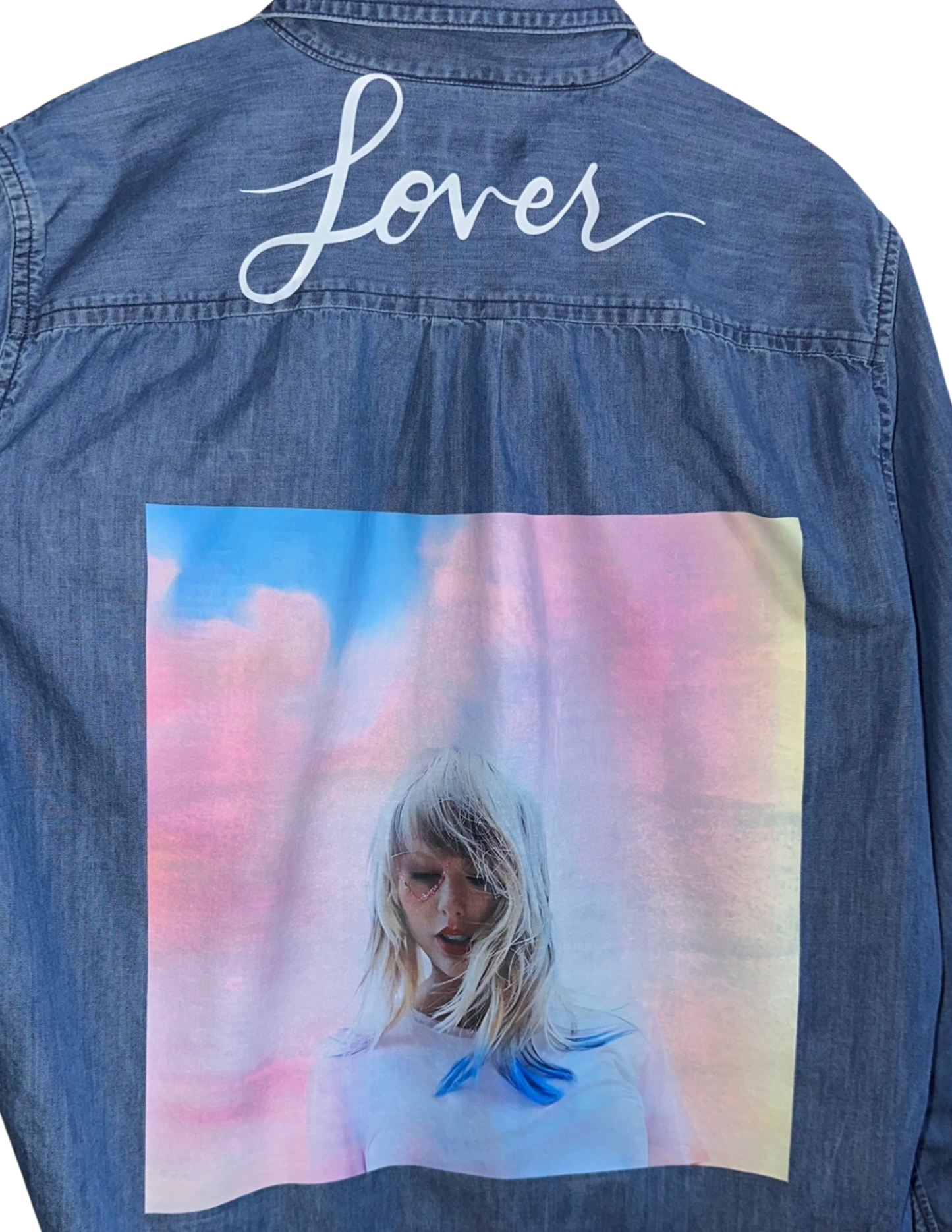 Lover Swiftie Upcycled Flannel Shirts